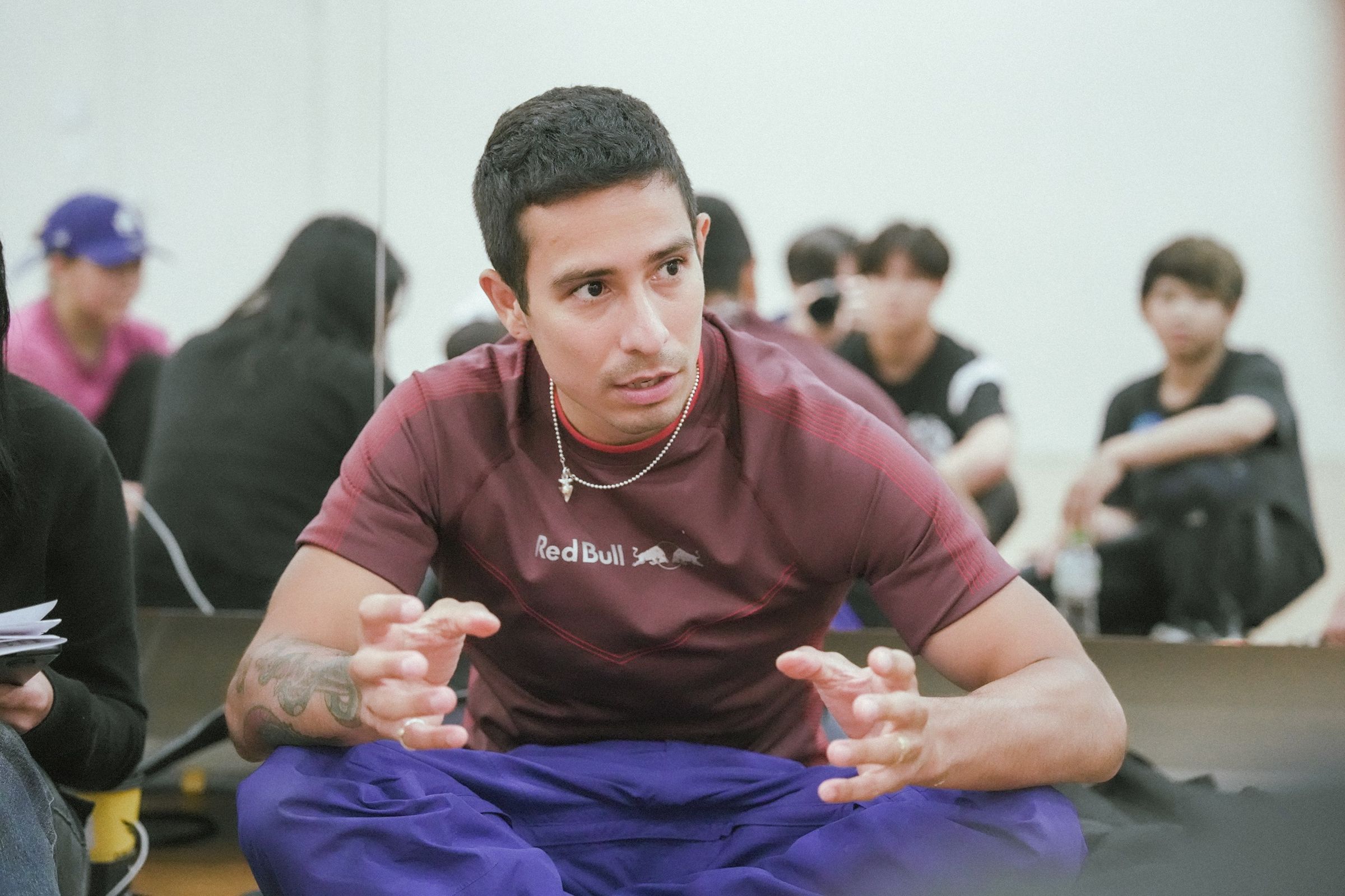 曾獲多項國際冠軍榮譽，世界頂尖舞者 B-boy Victor 來台進行大師課程。（永齡基金會提供）