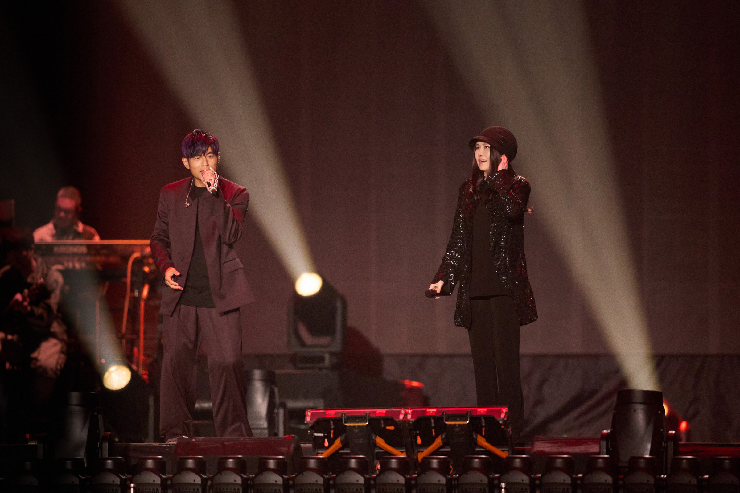 周杰倫再度與二姐江蕙合體演唱。(JVR提供)