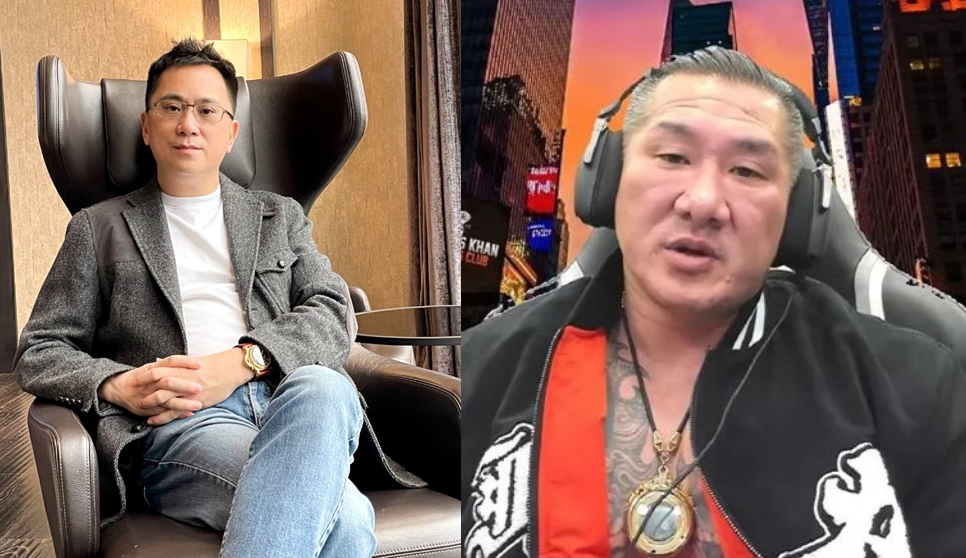 486先生認為館長逆風舉動很奇怪，質疑他過去反共形象翻車。（翻攝陳延昶臉書、館長YouTube）