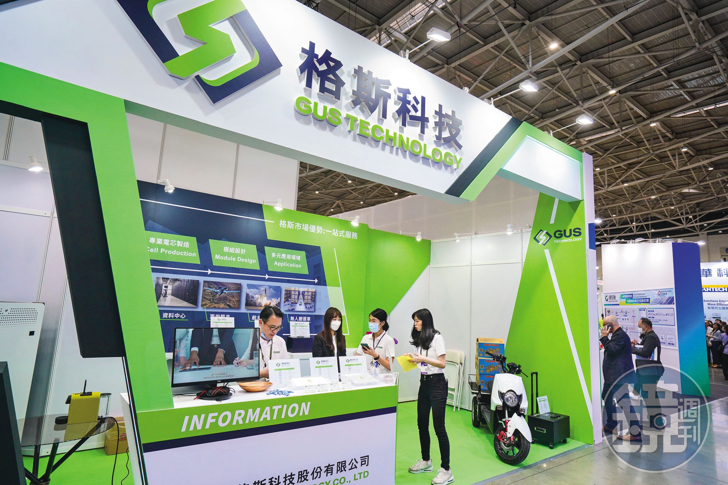 格斯科技高鎳軟包電池具備輕量化、高能量密度等優勢，可延長無人機滯空時間。