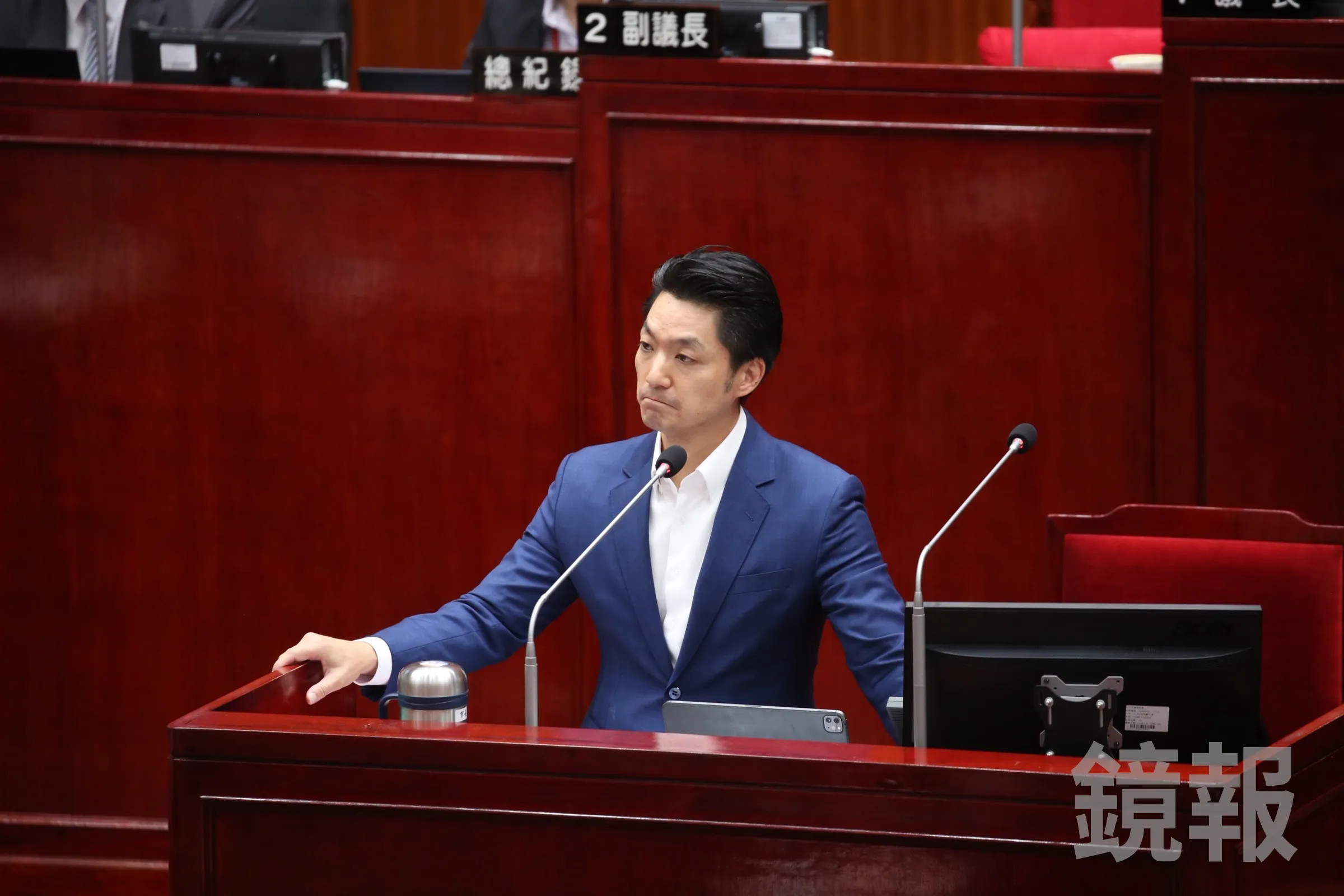 蔣萬安宣布北捷信義線東延段預計8/30通車。圖非今天畫面。(鏡報董孟航)