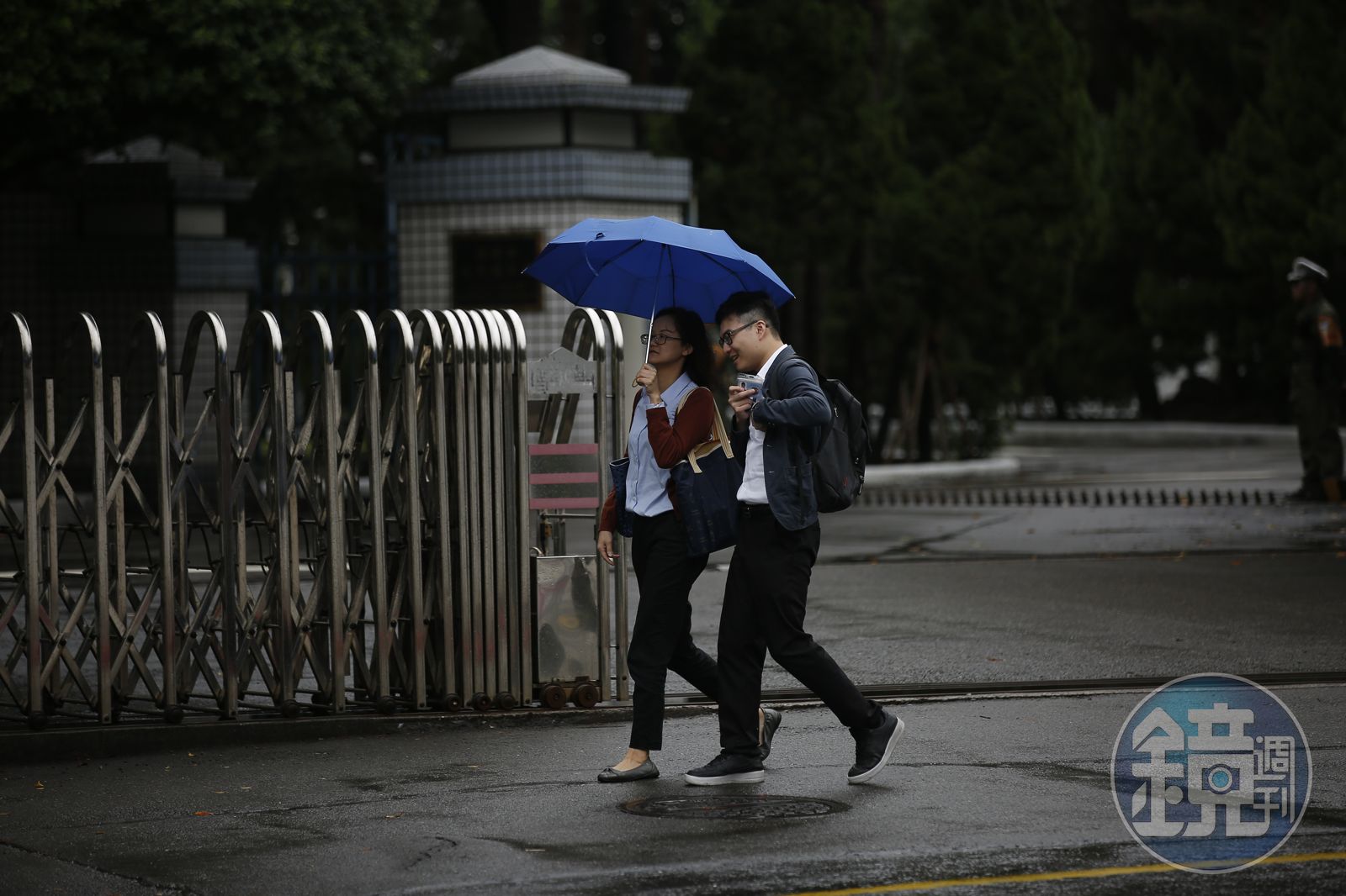 中央氣象署說明,東北季風持續增強,北台灣與東部地區降雨明顯。