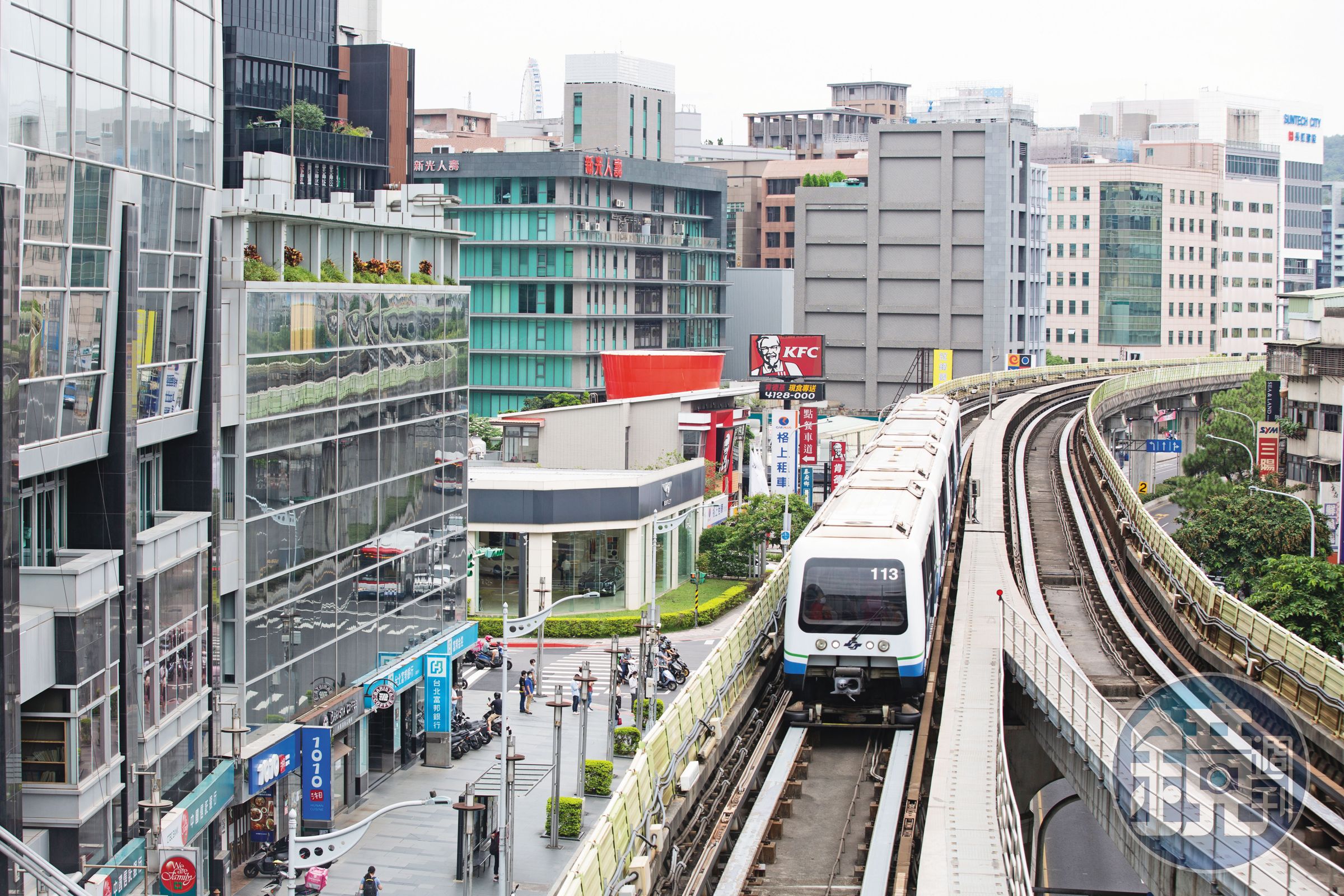 在台北市投資房產收租，一定要跟著捷運走。