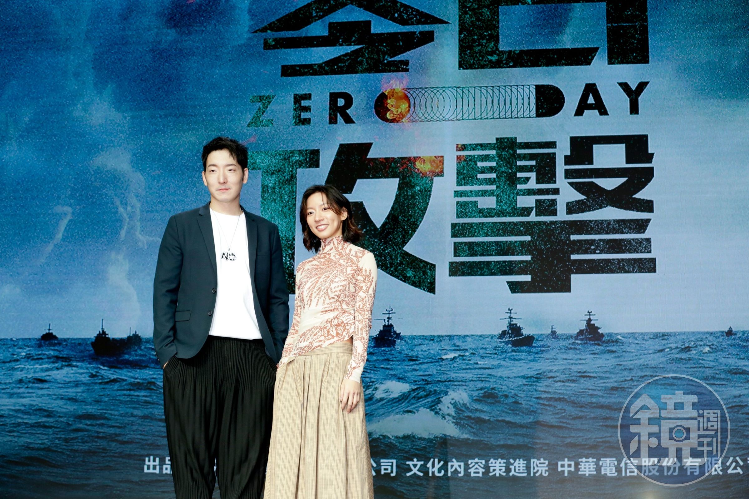 杜汶澤和陳妤在戲裡演出網紅。