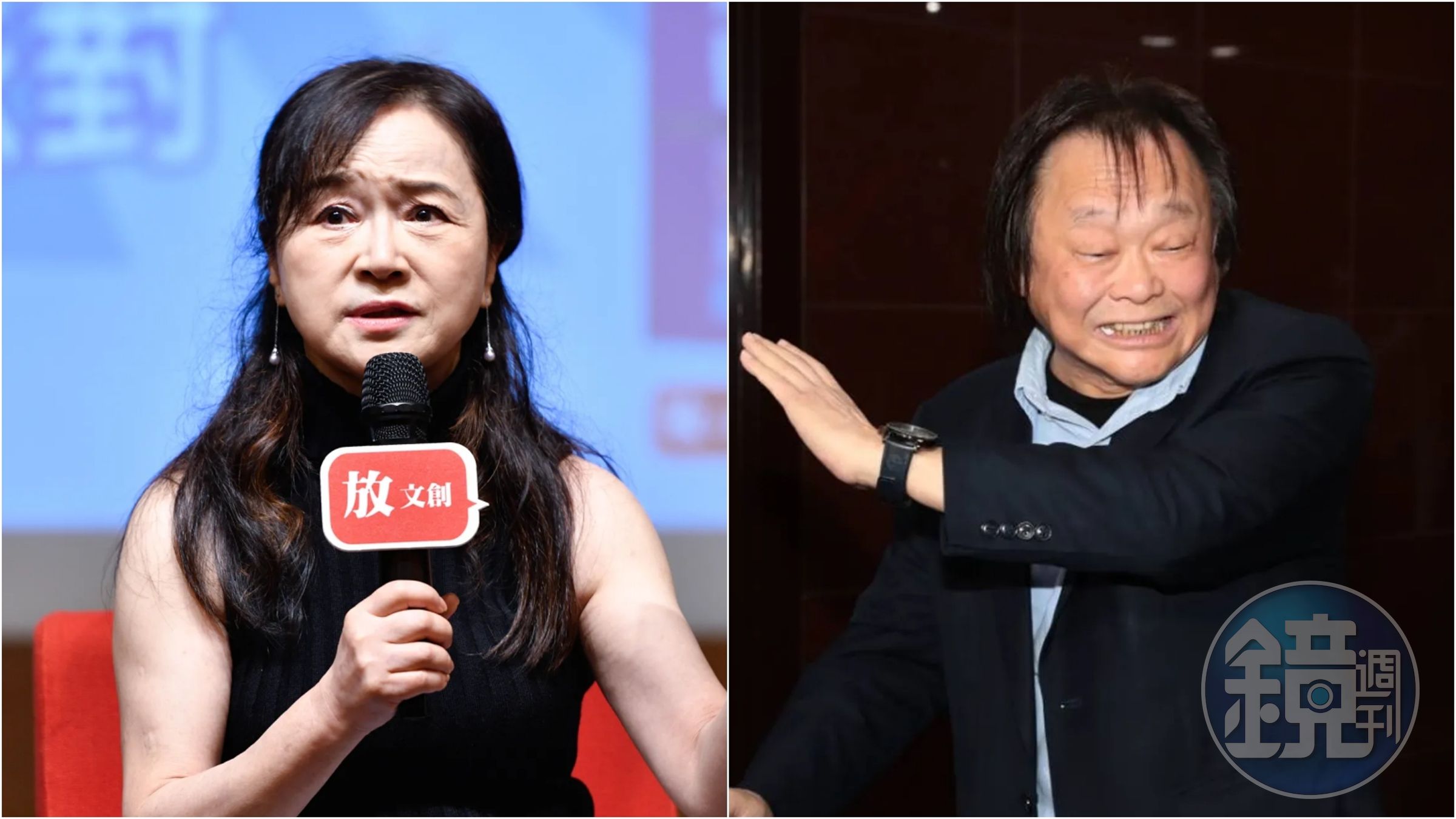 王世堅嗆說老太太（指周玉蔻）那種人就是看到針孔，沒看到隧道，「就等著被火車撞死吧！」。（本刊資料照、鏡報林煒凱攝）