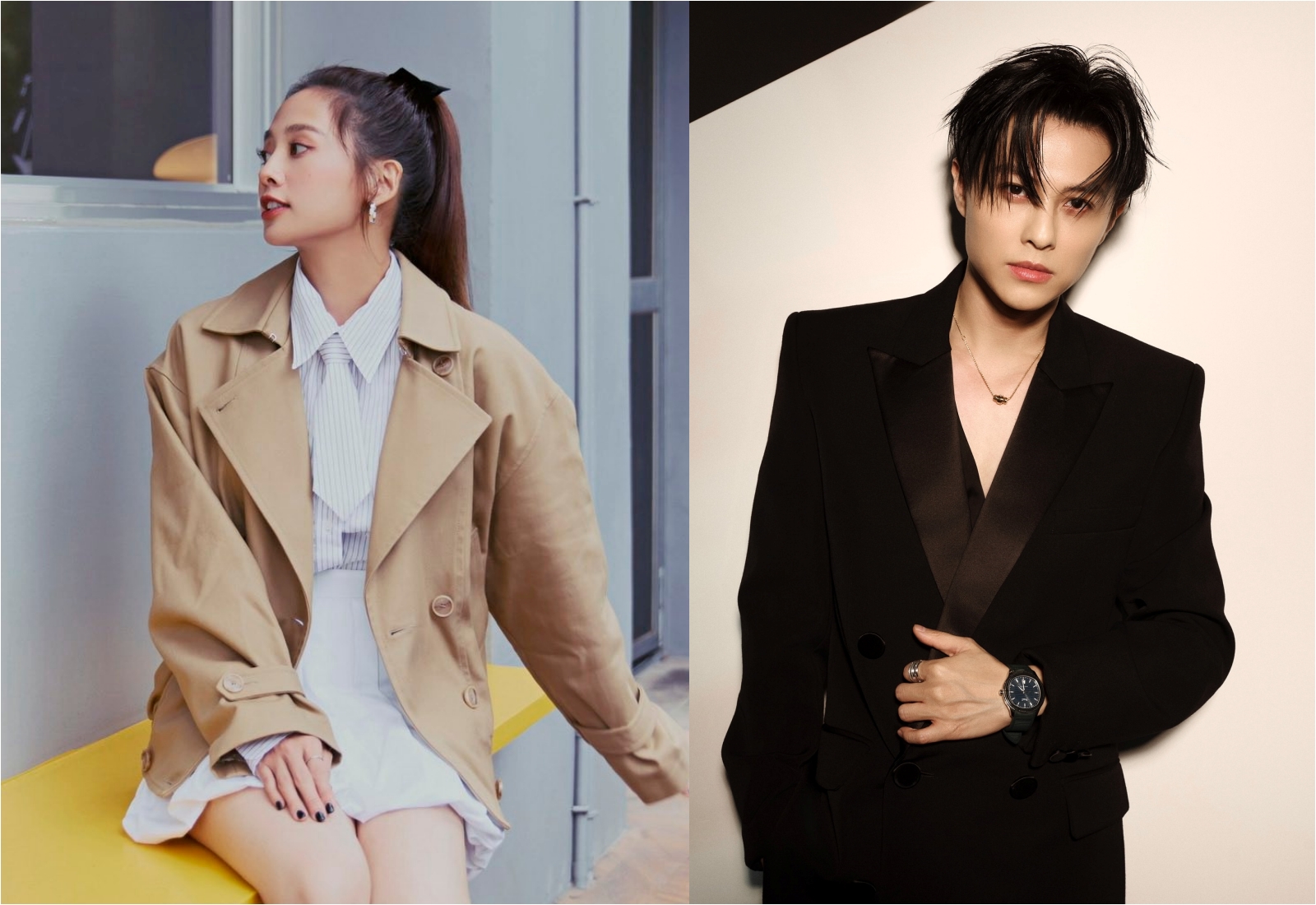 昔日曾和王子傳過緋聞的鬼鬼,坦言其實很少跟王子聯絡,也對他個人沒有深度了解。(翻攝自吳映潔/邱勝翊臉書)