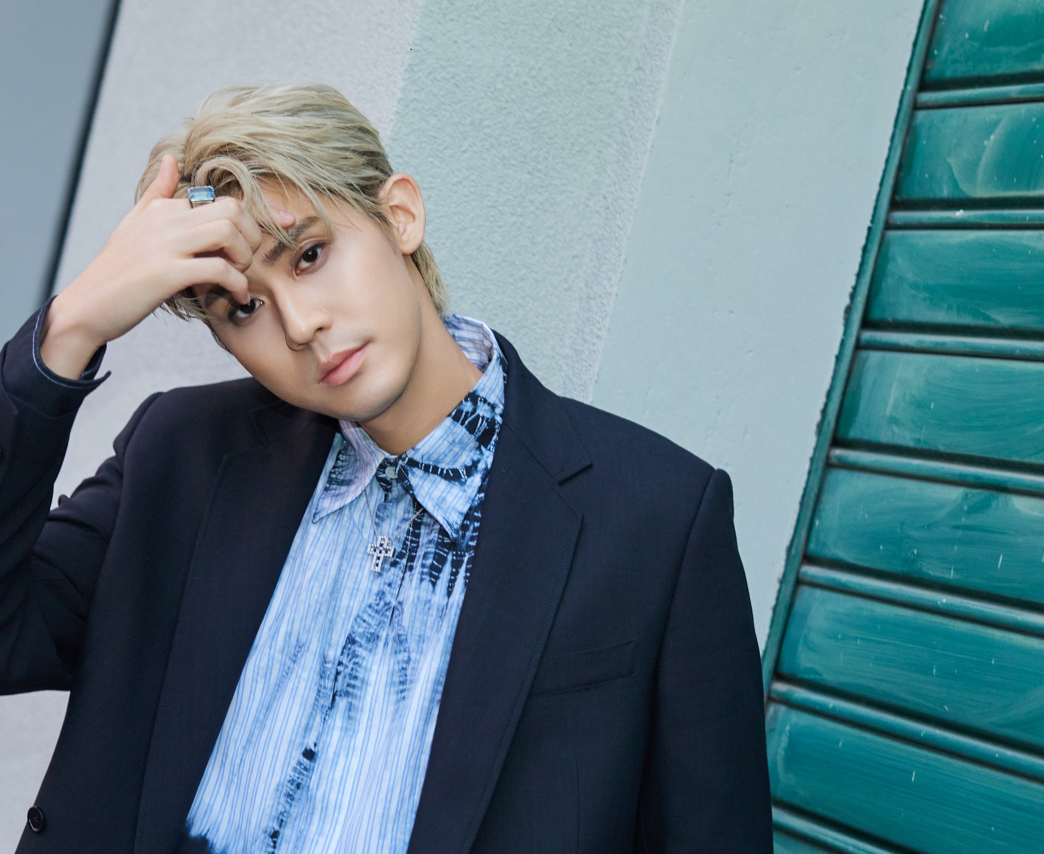 李玉璽第一次嘗試漂髮讓人耳目一新。（晴空鳥提供）