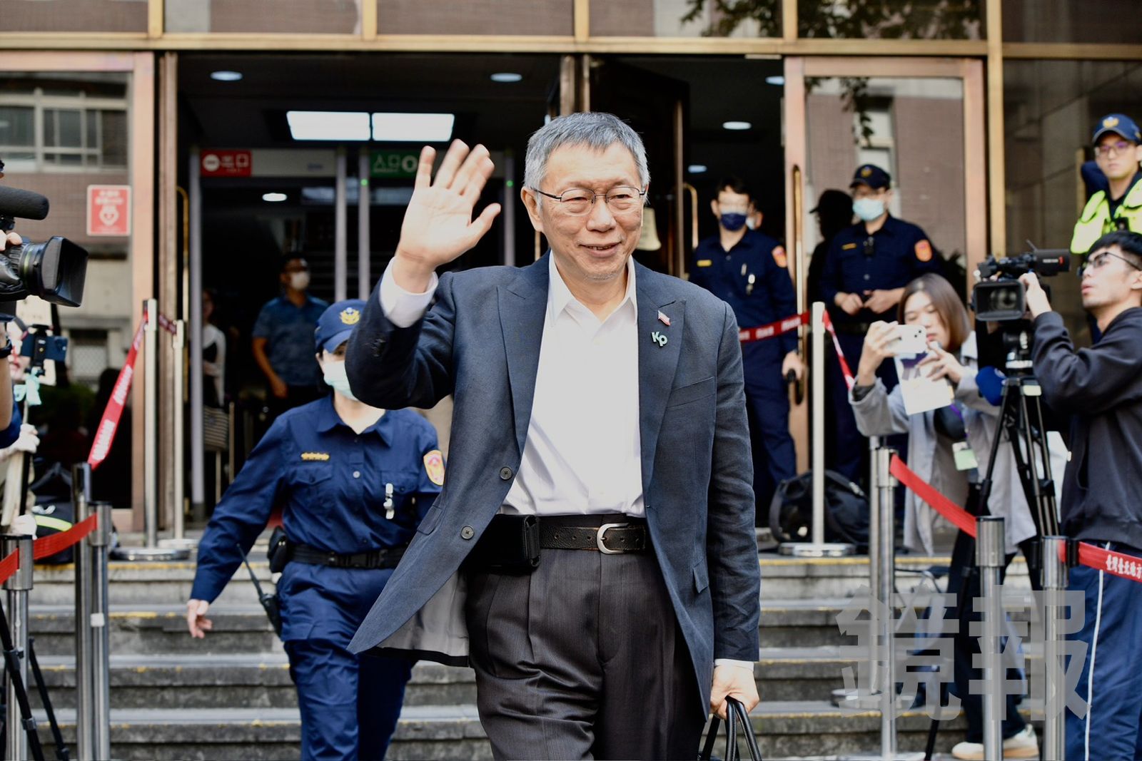 柯文哲引波多野結衣答辯 指彭振聲遭不正訊問認罪