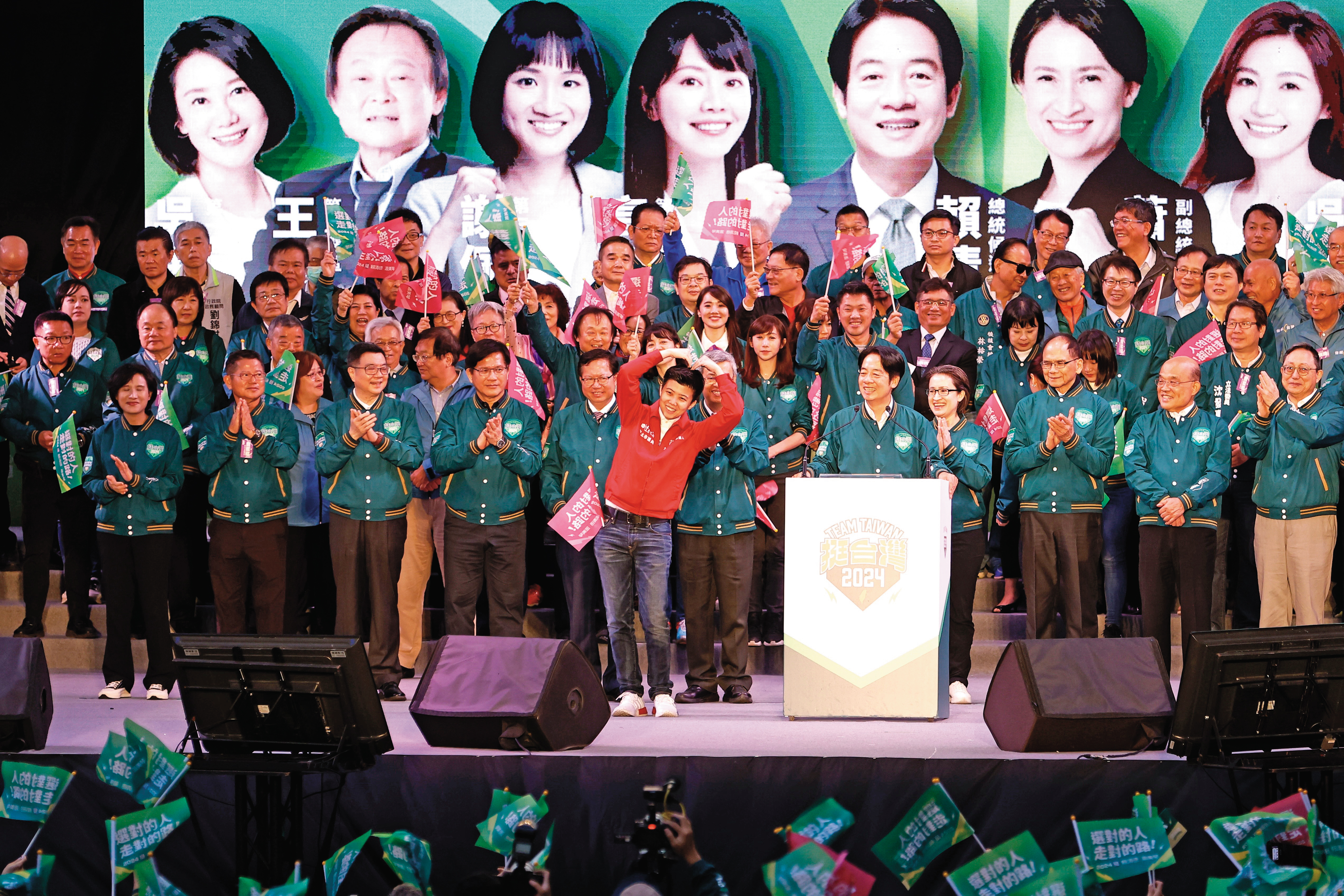 民進黨在首都8個選區力保3＋1席。