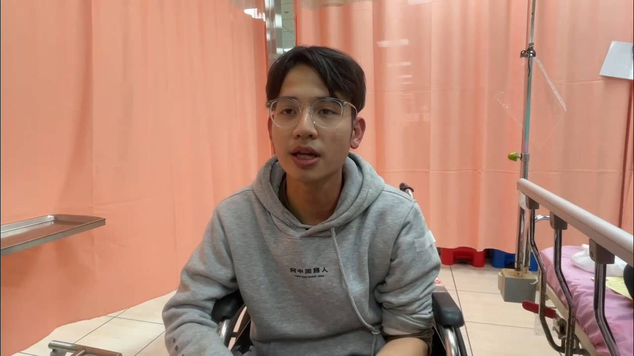 嘉義市議員林煒軒上月遭襲，嘉義市議會成立專案小組促警速查真相。（翻攝畫面）