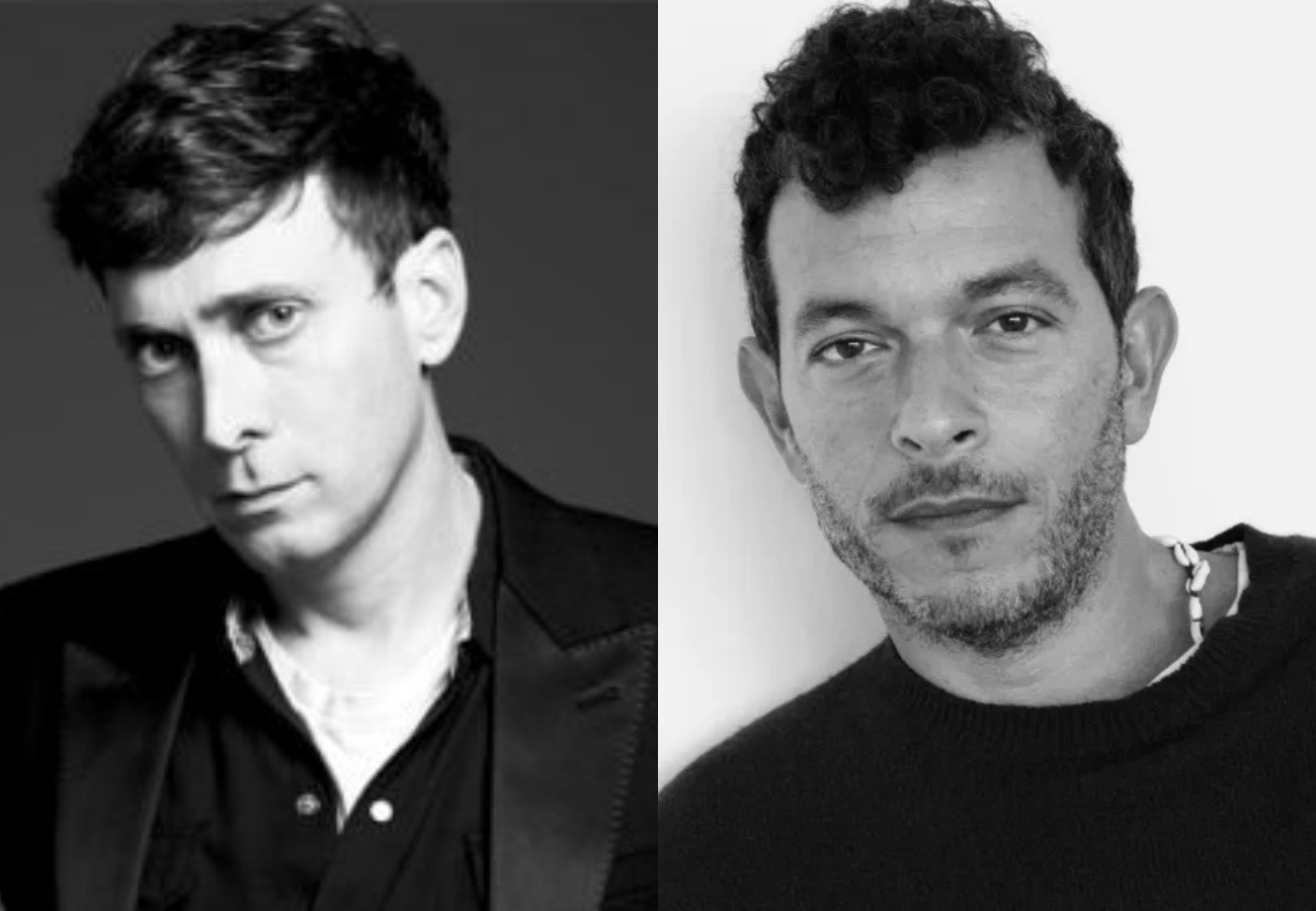 （左起）Hedi Slimane離開CELINE之後，由Michael Rider接下大任。（合成照片）