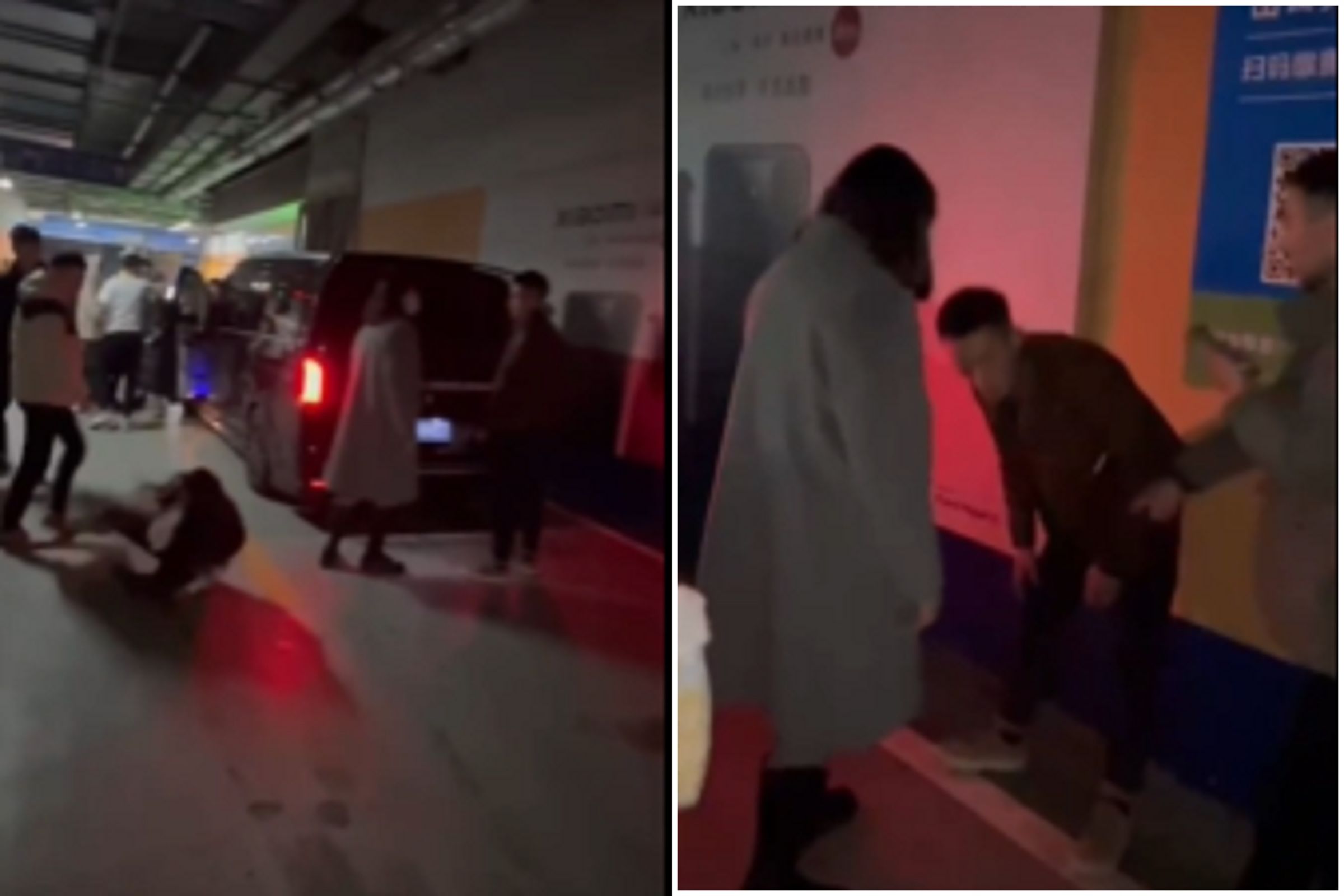 貴圈真亂!停車場捉姦小三,意外爆出兩對夫妻「4角不倫戀」。(翻自微博)