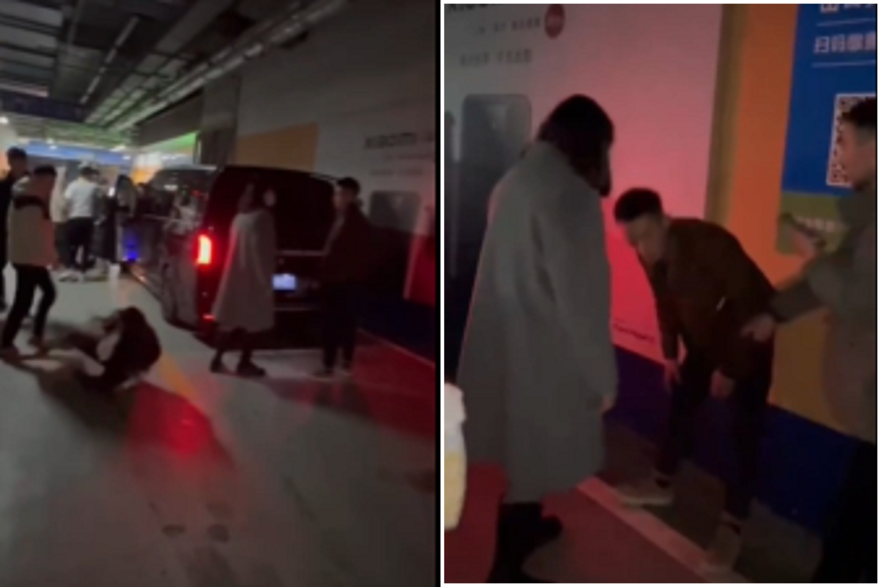 貴圈真亂！停車場捉姦小三，意外爆出兩對夫妻「4角不倫戀」。（翻自微博）