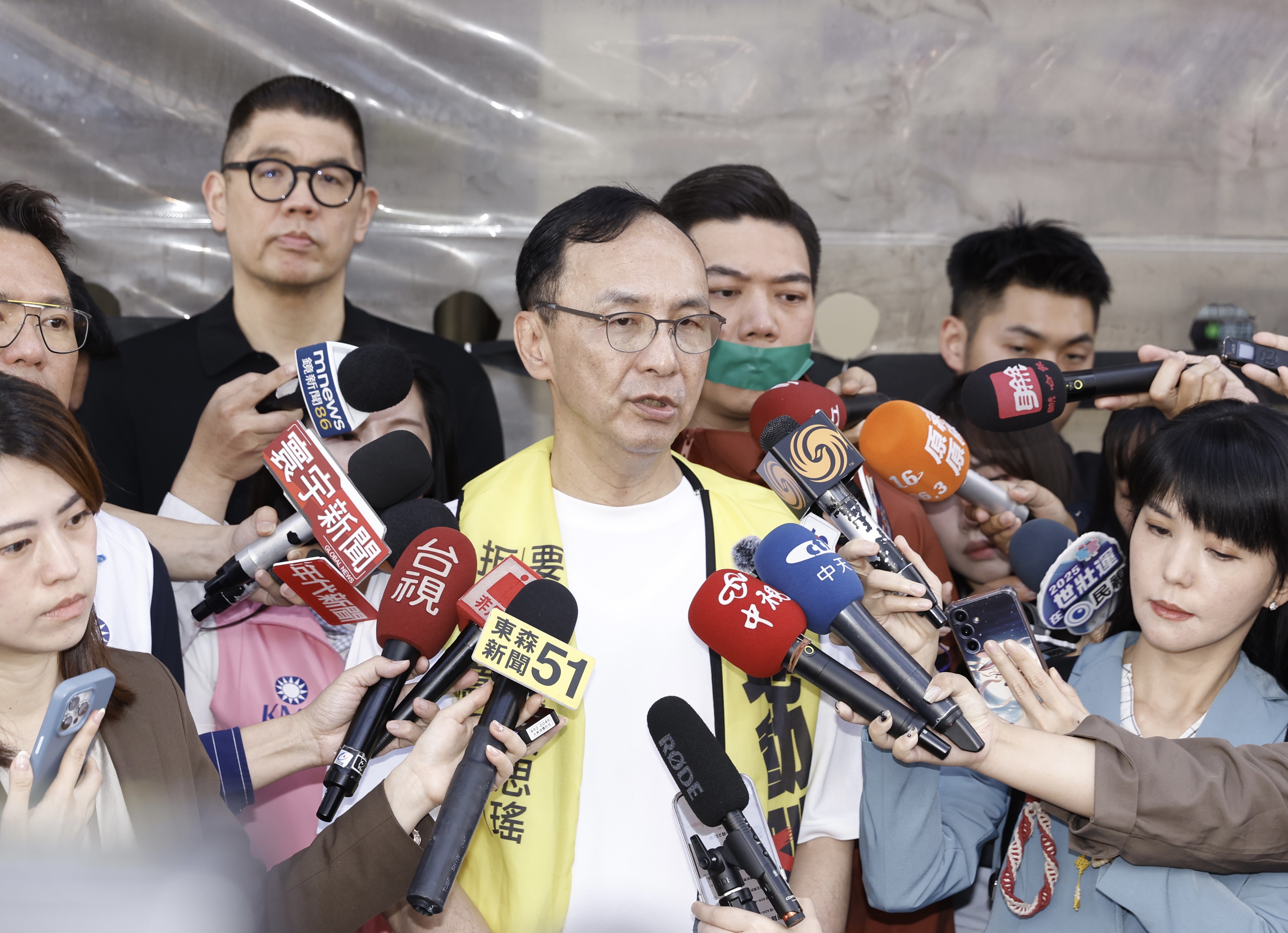 陳揮文痛批國民黨死亡連署爭議至今，朱立倫的表現很離譜，並狠譏想接棒選黨主席的盧秀燕也是女版朱立倫。（本刊資料照）