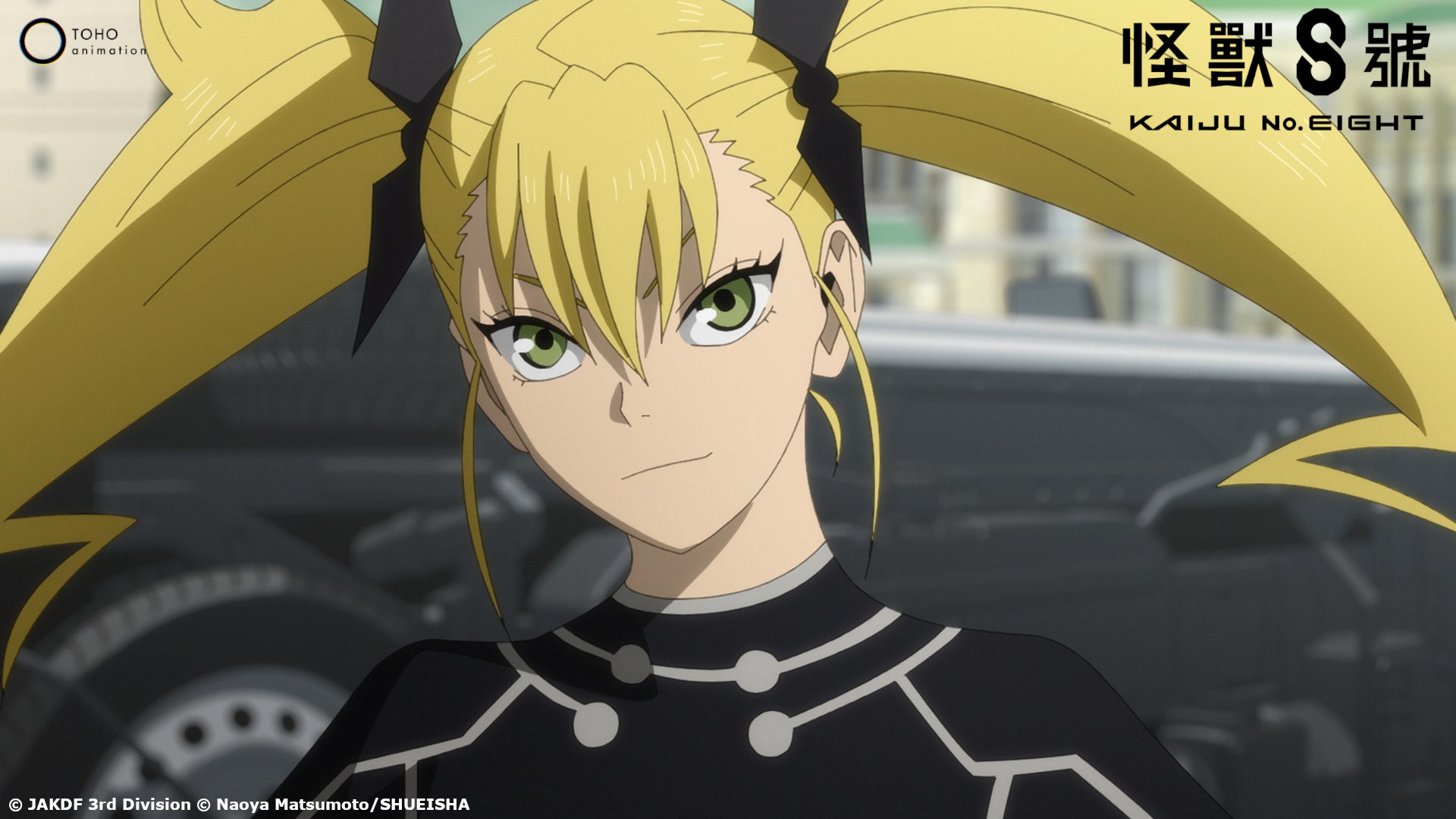 日本知名漫畫《怪獸8號》最近推出動畫影集，其中「四之宮琪歌露」由日本知名聲優菲魯茲．藍詮釋。（羚邦提供）