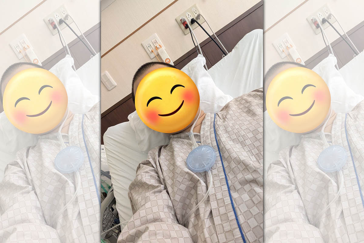 22歲日本男大生生前以黑色幽默面對癌症，最後預約貼文掀起全球悼念與善意捐款潮。（翻攝自X / なかやま）