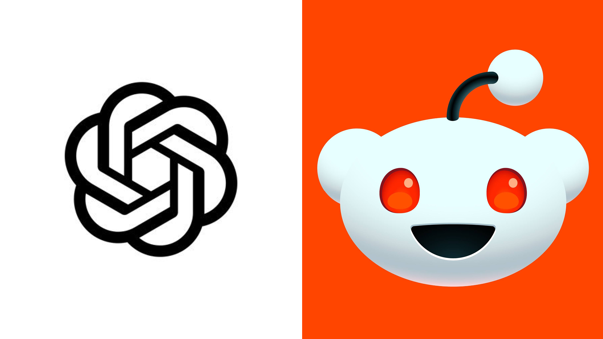 OpenAI宣布與Reddit簽署協議,允許其人工智慧工具直接回應Reddit的討論內容,且OpenAI將能夠存取Reddit的資料API,進而提高其AI產品的效能。(示意圖,翻攝自OpenAI、Reddit臉書)