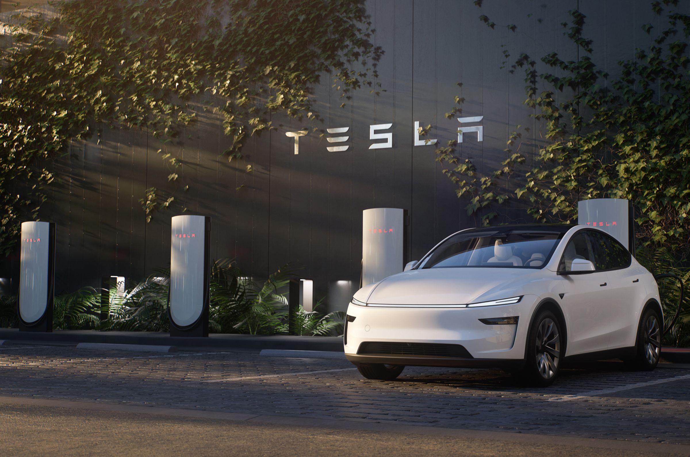 TESLA目前全台已有超過 105 座超充站點，配有超過 600 支超級充電座，遍佈全台的密集充電網絡與最快 15 分鐘即可補充最高達 267 公里的充電速度，為車主提供安心無虞的純電體驗