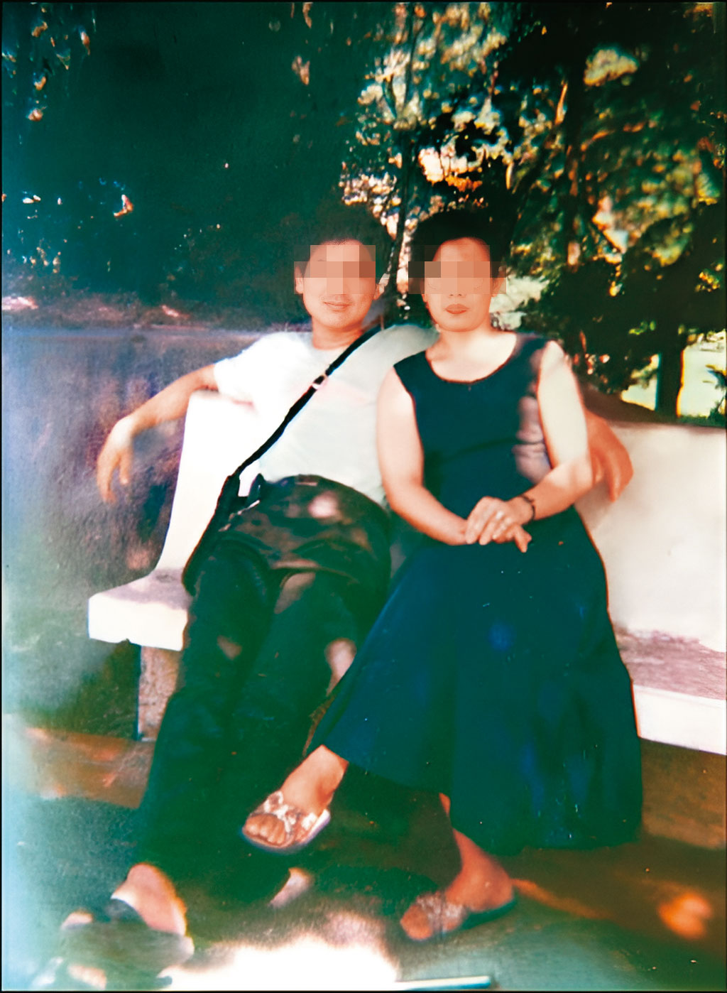 賴男（左）因不滿李女（右）想離婚，竟假意約簽協議書殺妻辱屍。（翻攝畫面）