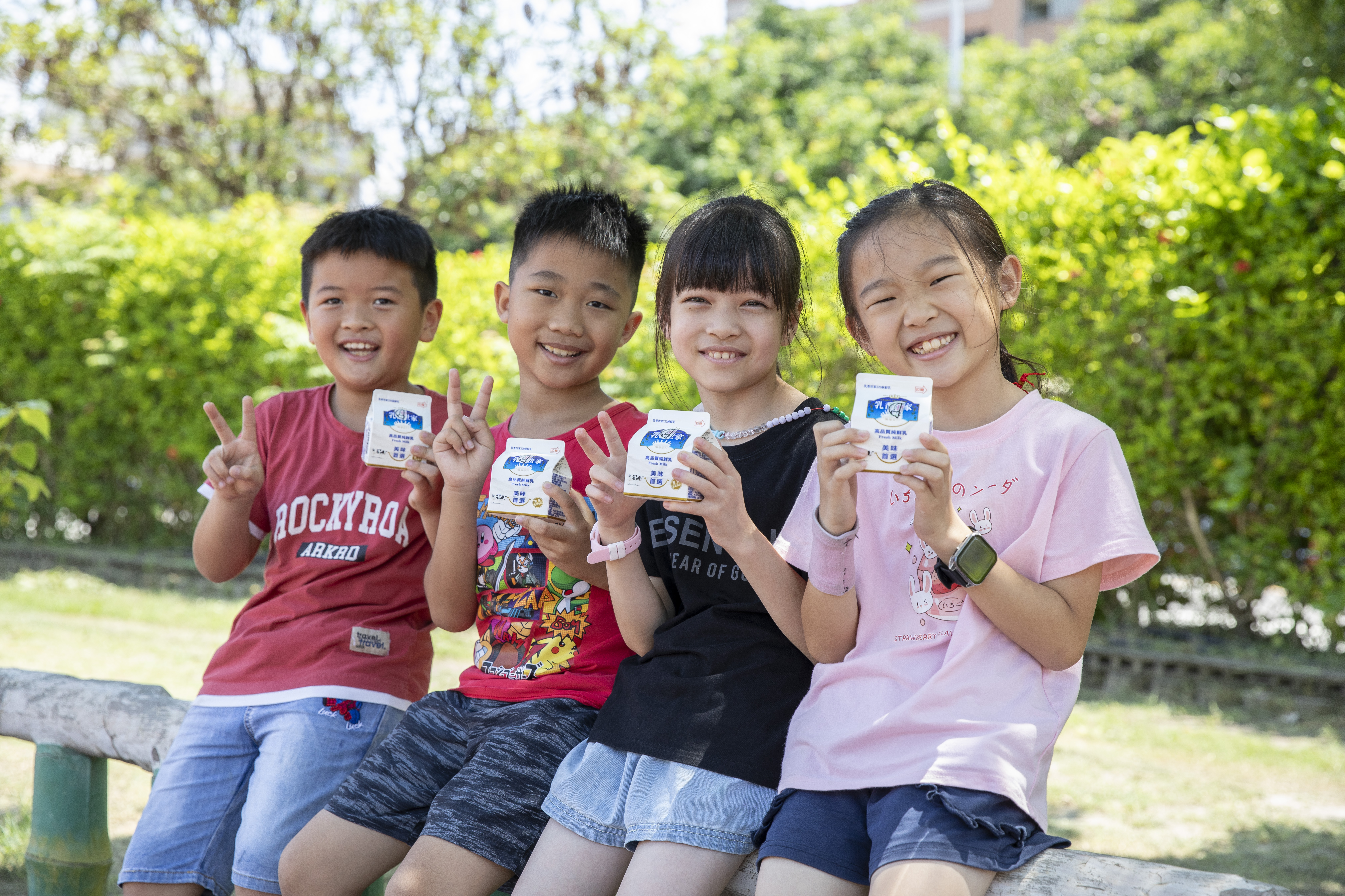 生生有鮮乳計畫，讓營養從小落實在每個孩子的日常。（攝影／林育緯）
