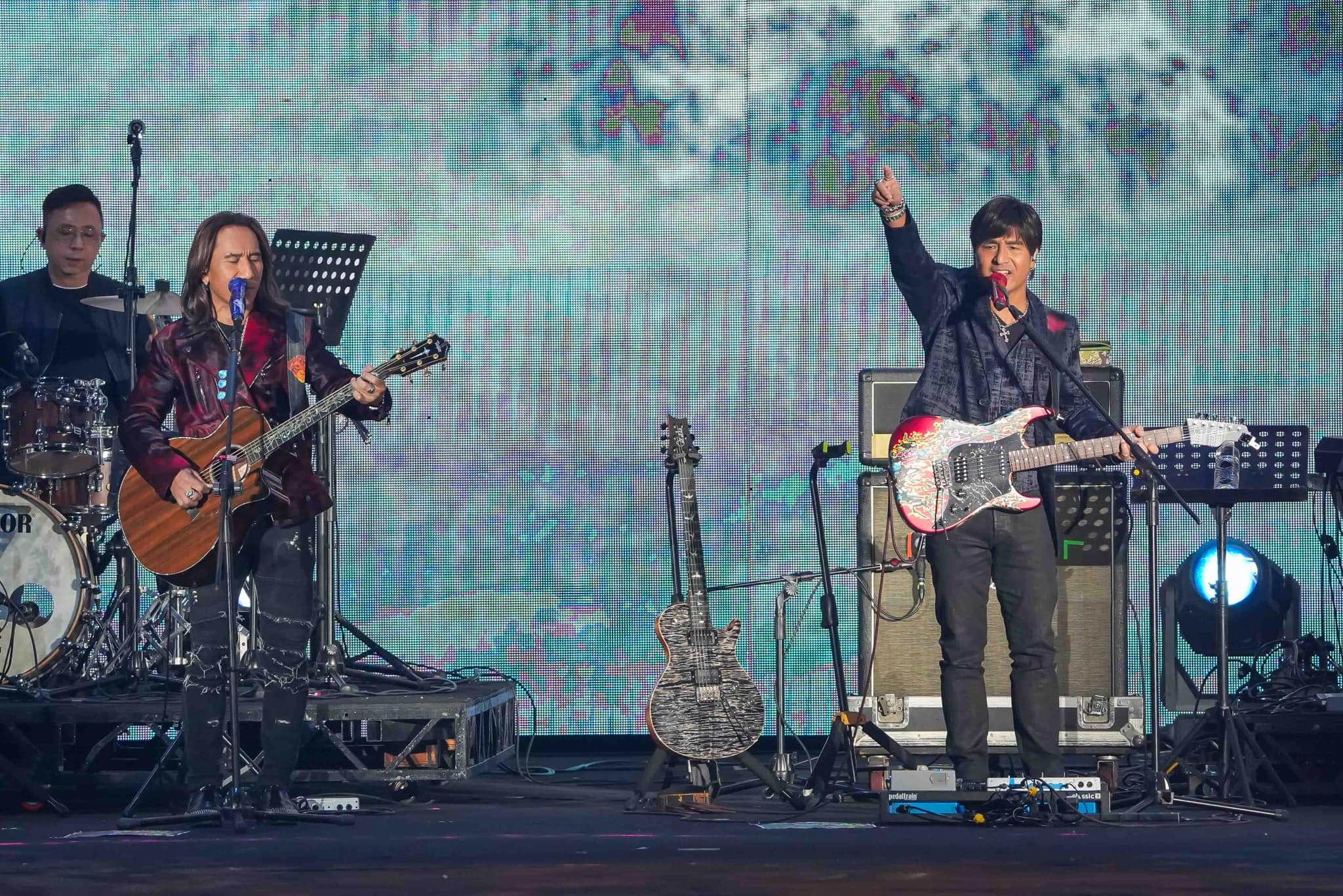 動力火車台北跨年開唱，讓民眾聽得超過癮。（翻攝動力火車臉書）