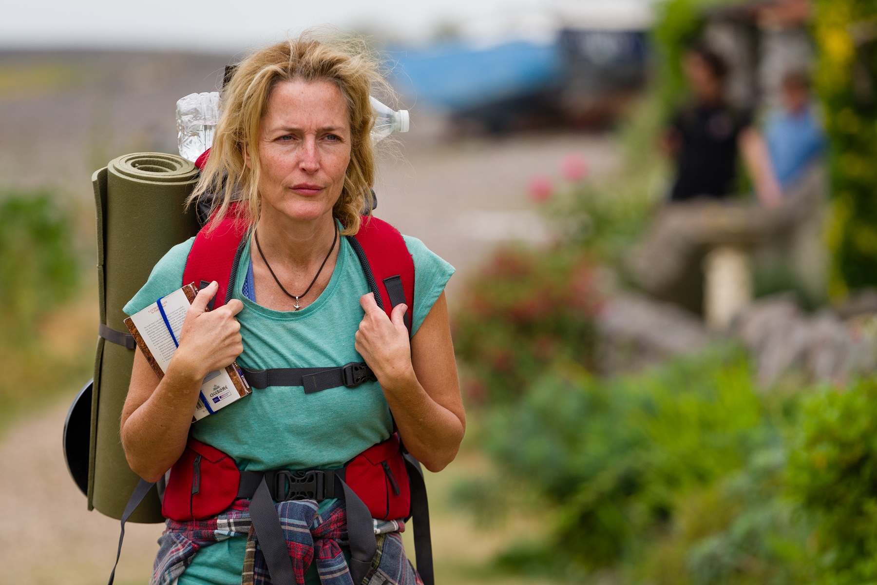 吉蓮安德森在《鹽路上有你》中毫無保留演出，並對演繹不同形式人性感到光榮。（采昌提供）