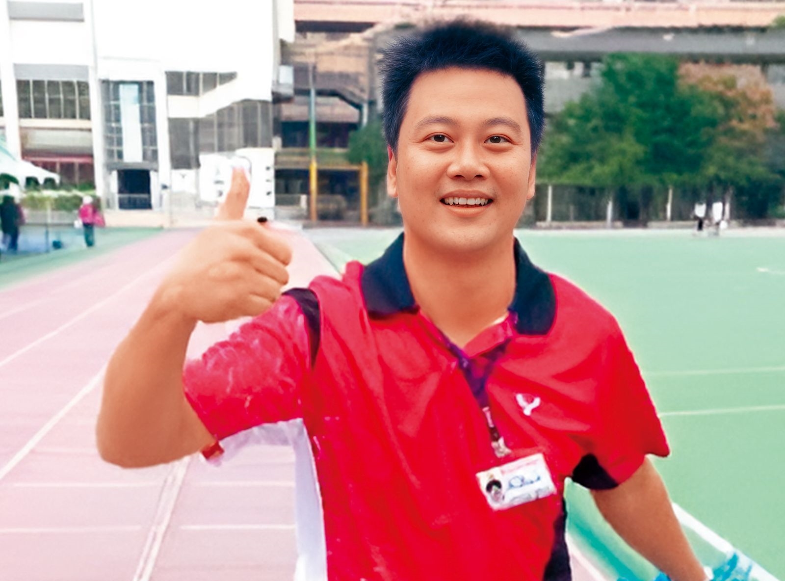 長春國小教學組長吳承恩未經同意拍攝女教師的裸體，檢方依妨害秘密罪起訴。（翻攝吳承恩臉書）