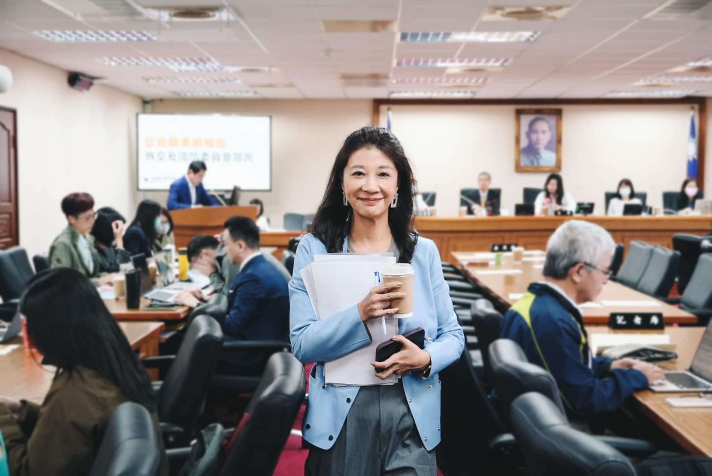 民進黨立委林楚茵表示，若對行政院有意見，在野黨大可提倒閣案。（翻攝自臉書＠林楚茵）