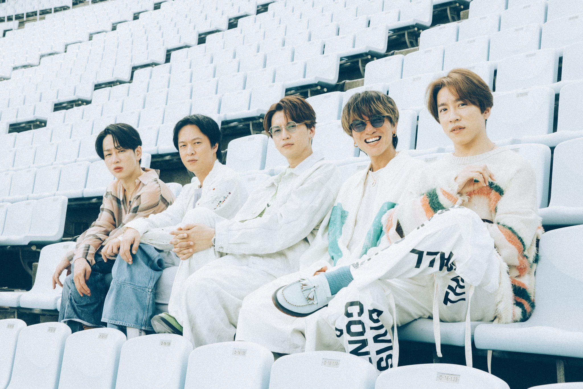 日本STARTO偶像 超八在成員故鄉無預警展開第二次「地鐵玉堂筋線大佔領」活動。（翻攝Infinity_rJP X）