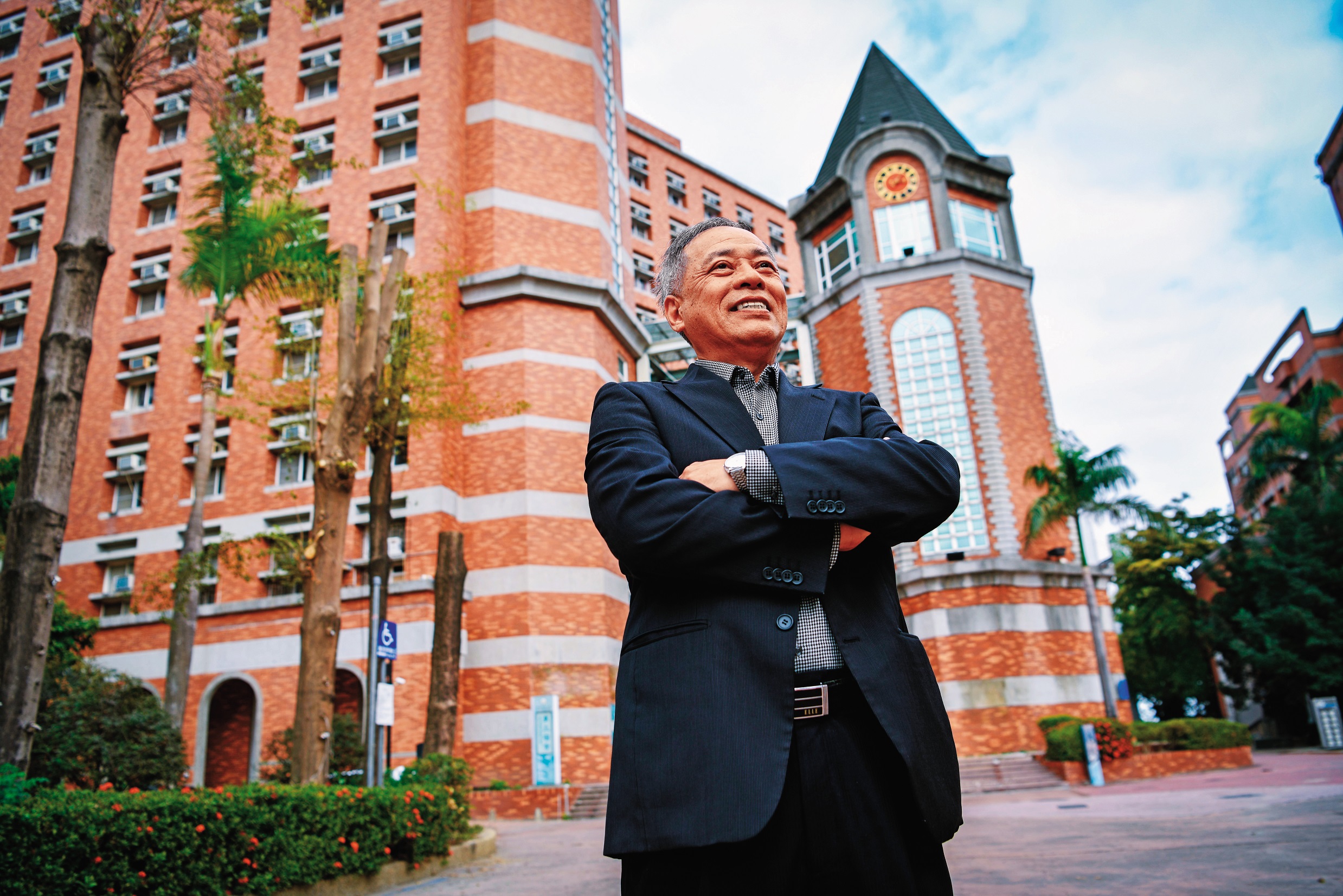 擘畫台鋼科大願景,林輝政:(硬實力+軟實力)x態度,決定一個人成功與否。( 攝影:李智為)