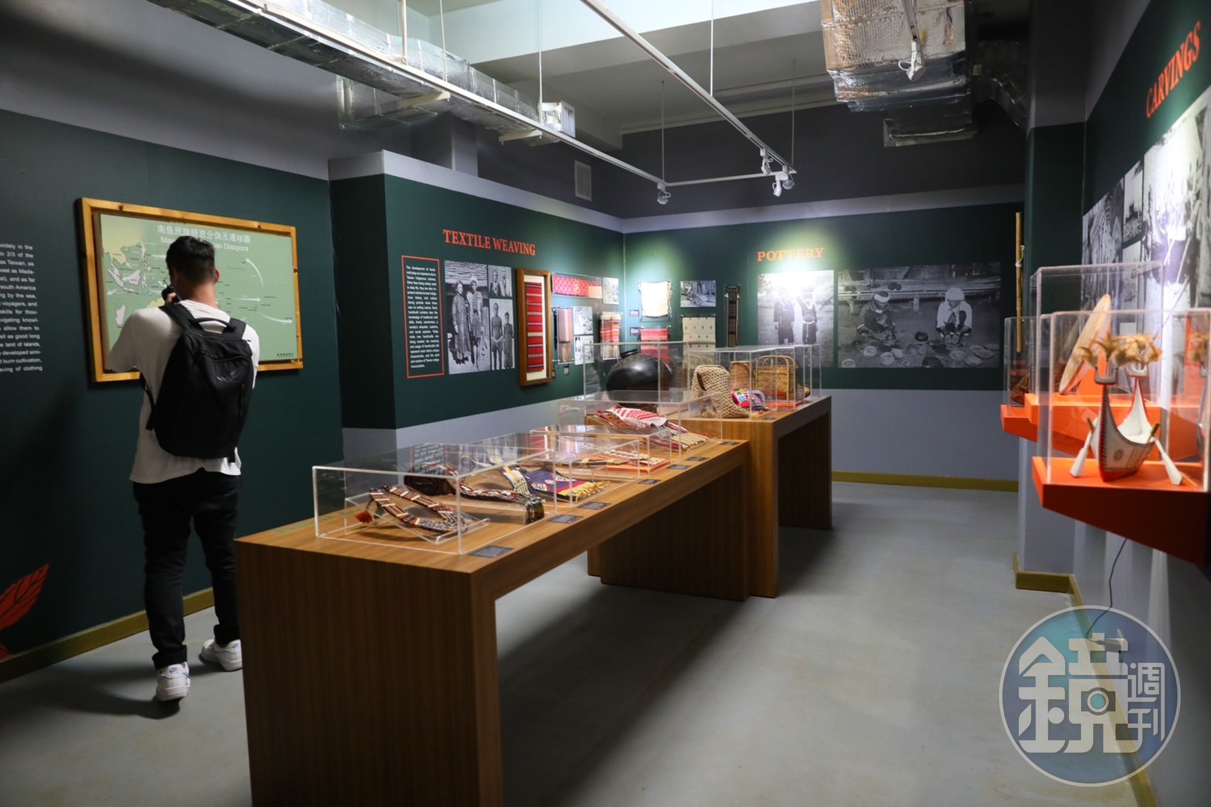 帛琉國家歷史博物館由由台灣出資建設,館內特別設立了原住民展區,令人倍感親切。