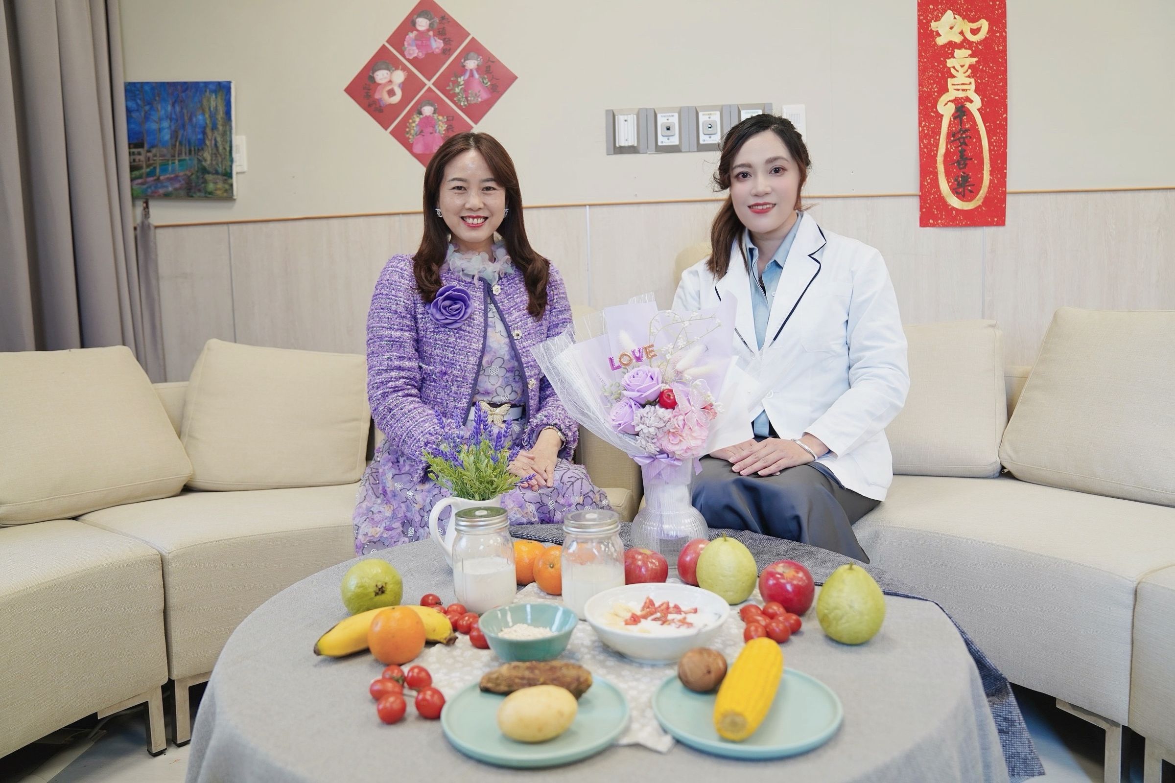 鐘捷瀠營養師提醒父母親平日應注意兒童身高體重變化。(中國醫藥大學新竹附設醫院提供)