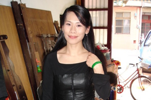 才出獄不久的洪曉玲，去年又犯下恐嚇取財罪。（翻攝自洪曉玲臉書）