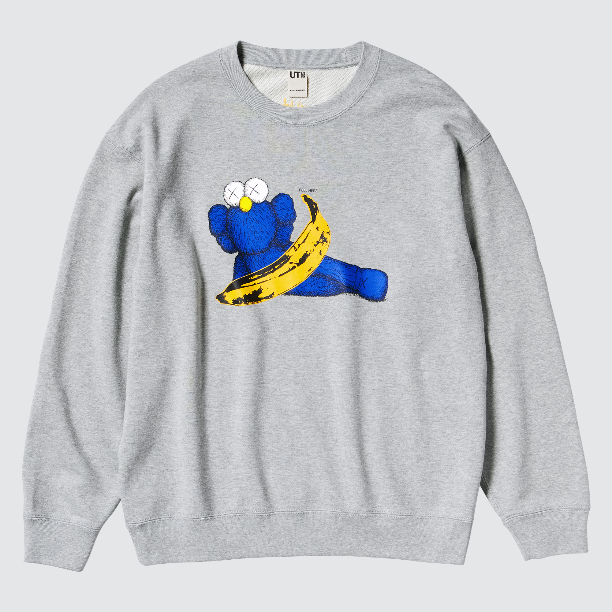 KAWS + Warhol UT休閒長袖上衣。NT$990（台灣優衣庫提供）