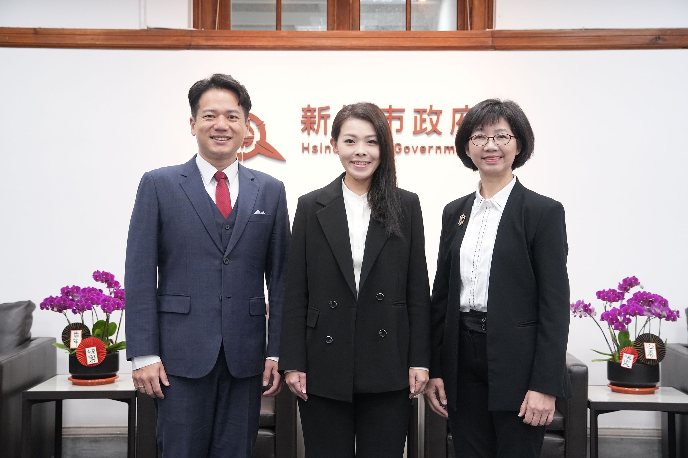 邱臣遠被高虹安延攬進新竹市府,2月2日起正式接任副市長工作。(新竹市府提供)