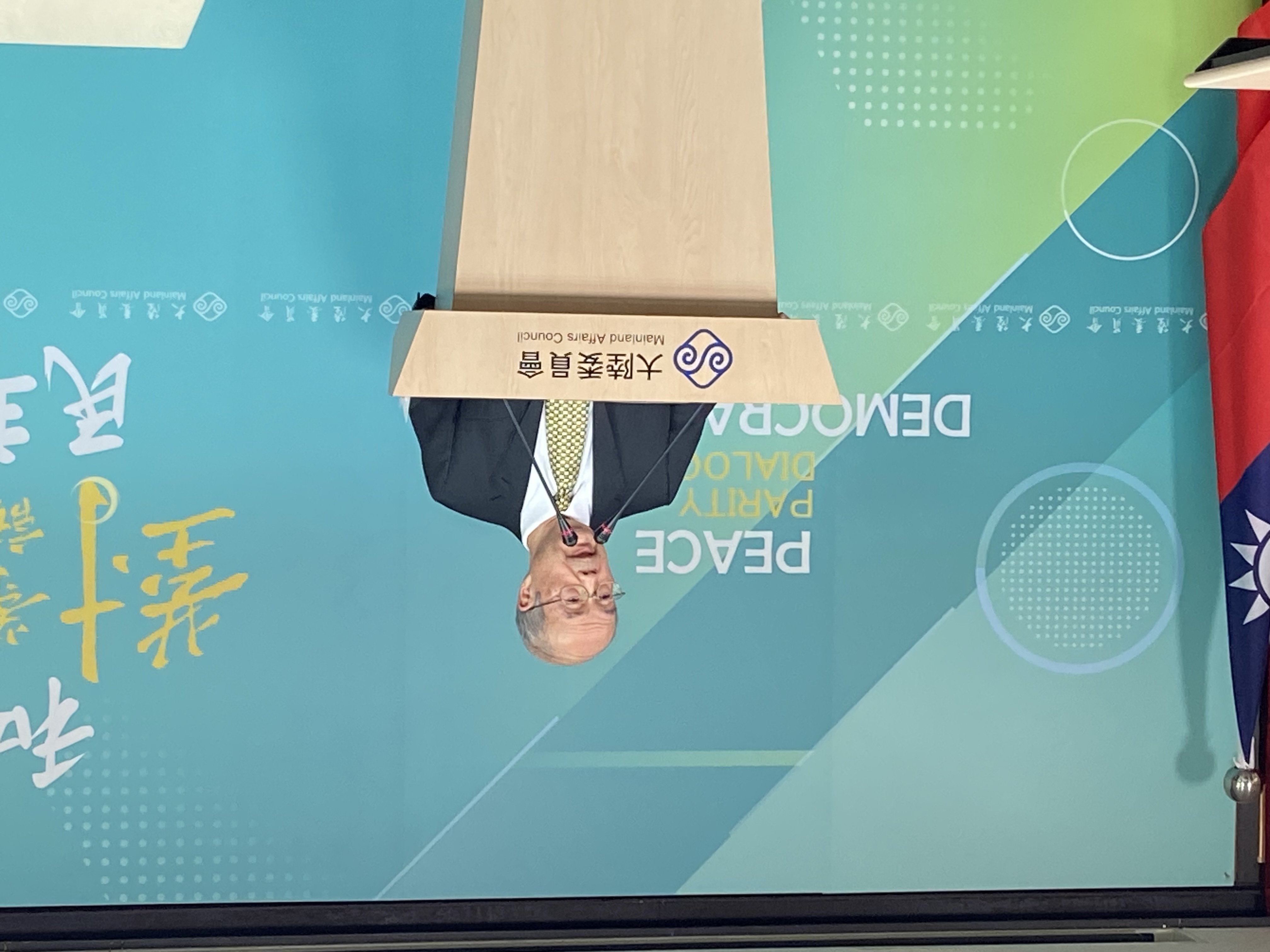 陸委會副主委詹志宏在例行記者會回應馬習二會。