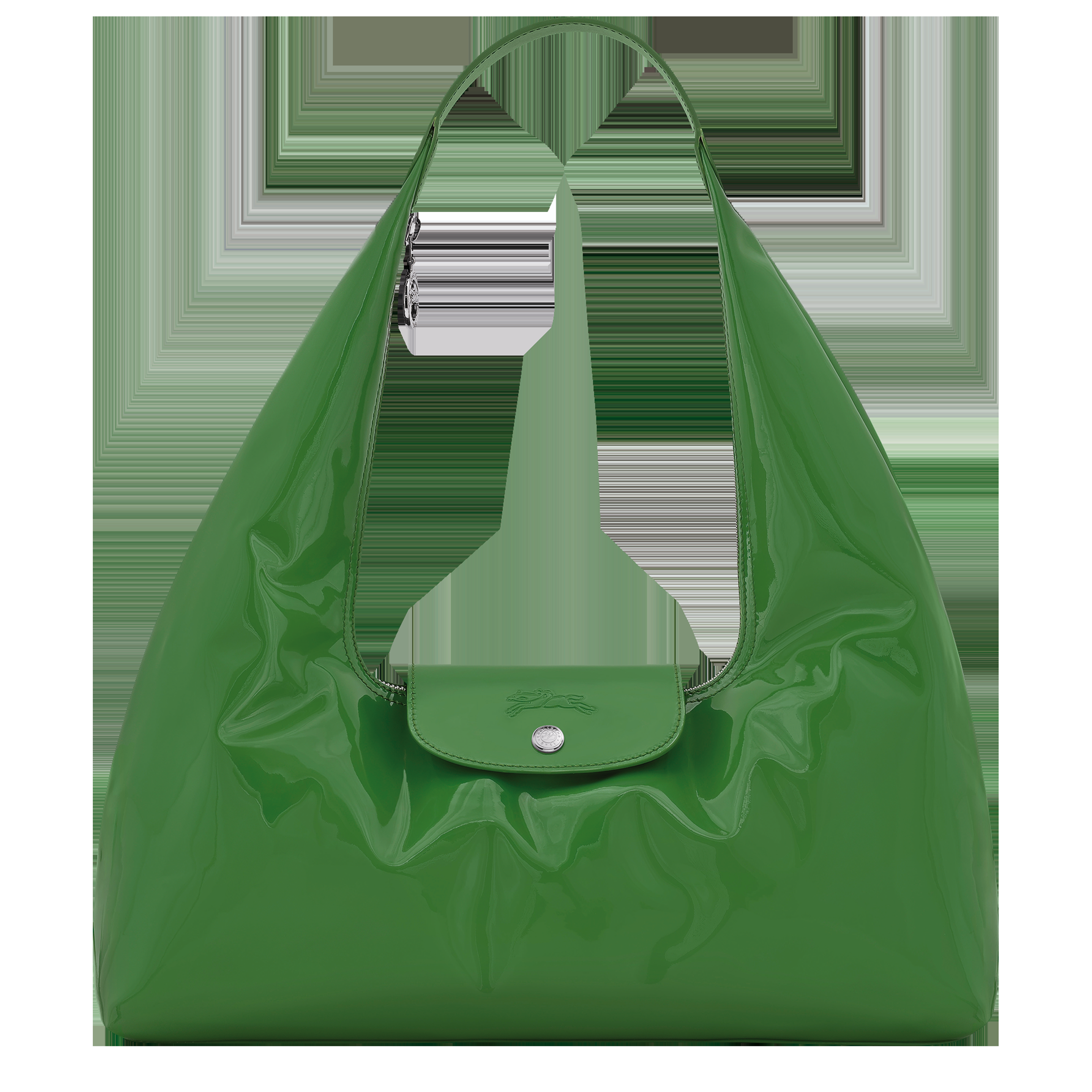 Le Plaige Xtra 系列肩揹袋(抹茶色)。NT$26,800(LONGCHAMP提供)
