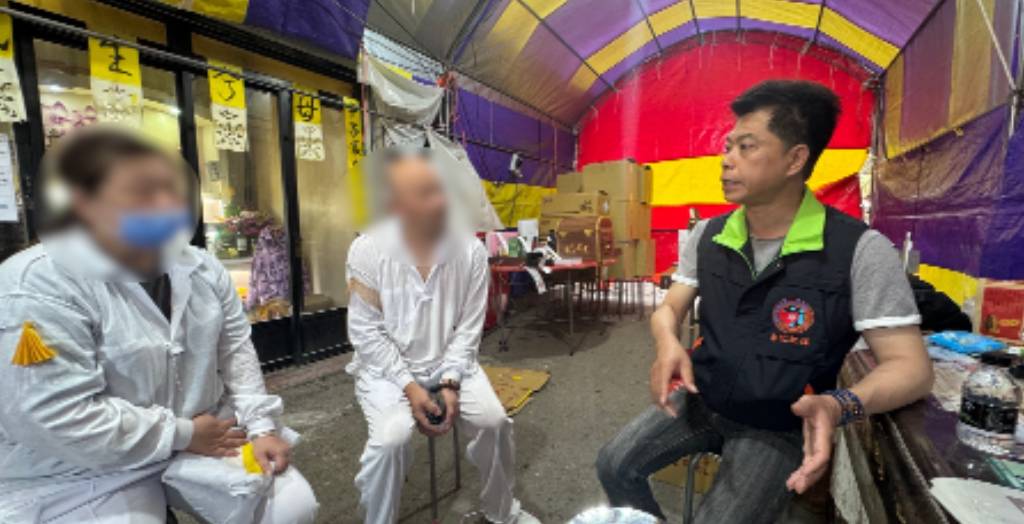 犯保彰化分會前往向家屬致意。(犯保提供)