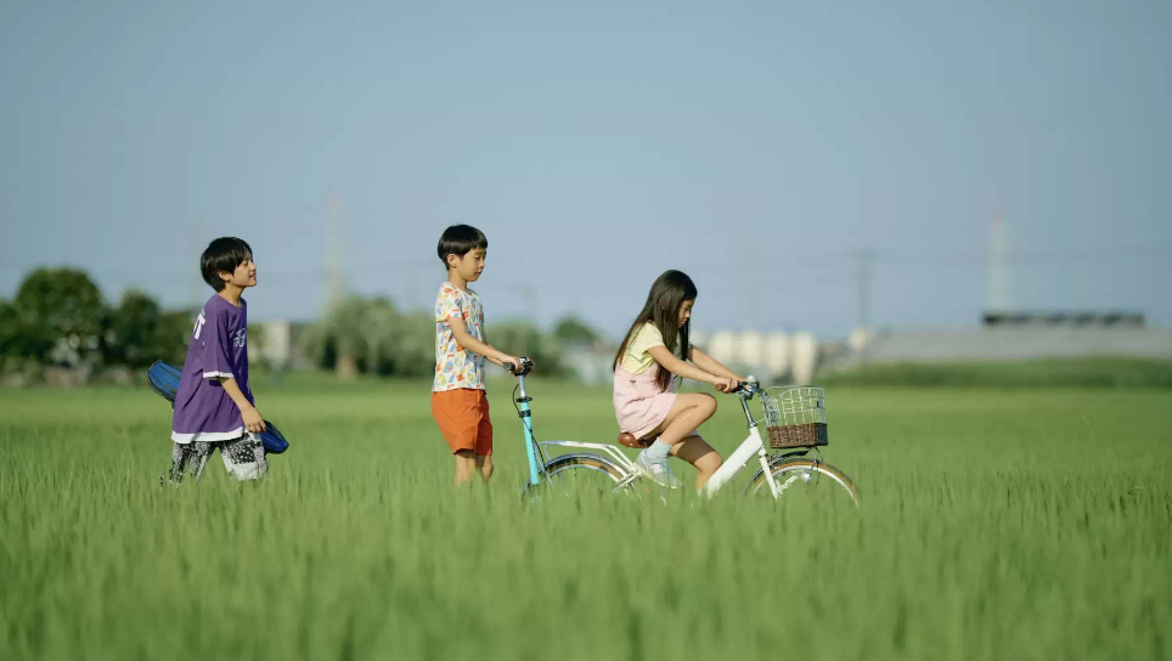 《普通的孩子》是在盛夏季節拍攝。 (天馬行空提供)