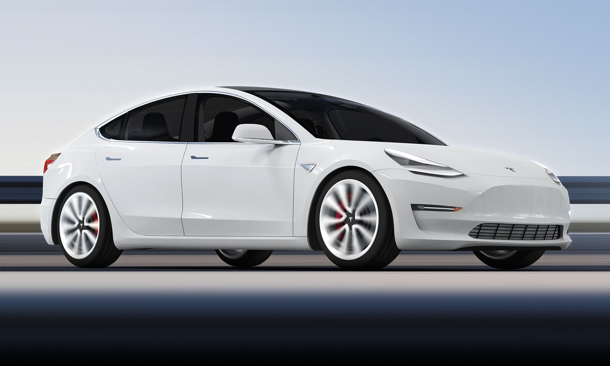 一名女童搭Uber去補習班途中，因水壺漏水弄濕特斯拉Model 3地毯，沒想到竟遭司機索賠高價。（示意圖，非當事人車款，pixabay）
