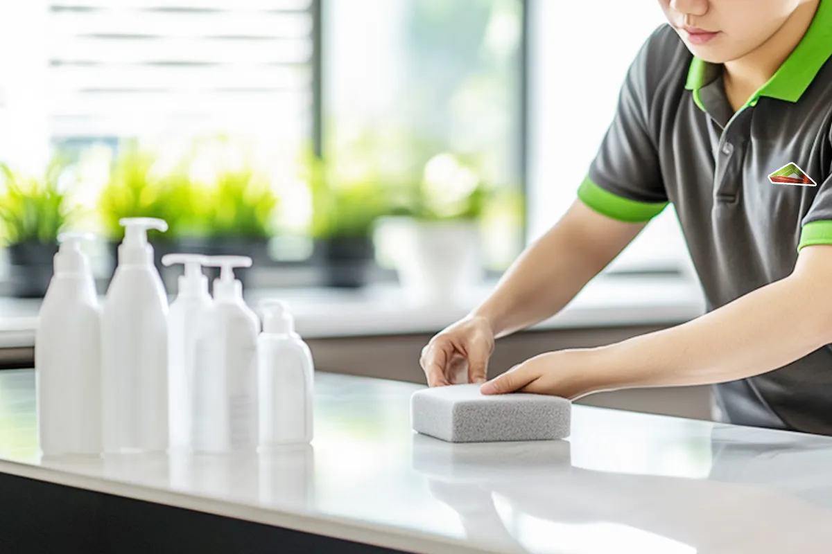 信義居家指出，居家鍍膜服務透過奈米防護科技為家多加一層看不見的保護膜，讓清潔工作更輕鬆、也延長建材使用壽命。（信義居家提供） 