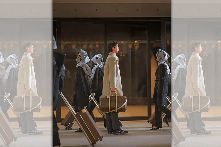 全智賢和孔劉演出《日常即旅程Everyday Is a Journey》。（路易威登提供）