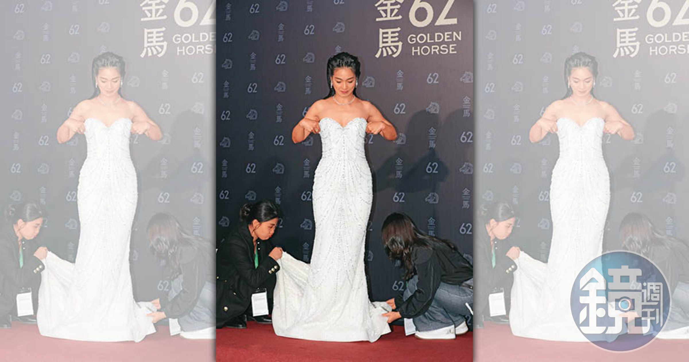 陳雪甄看來也是個「凹焦狠角色」。不過大家知道她是《馗降：粽邪2》那位中邪阿姨（小圖）嗎？（狀態顯示為怕爆）