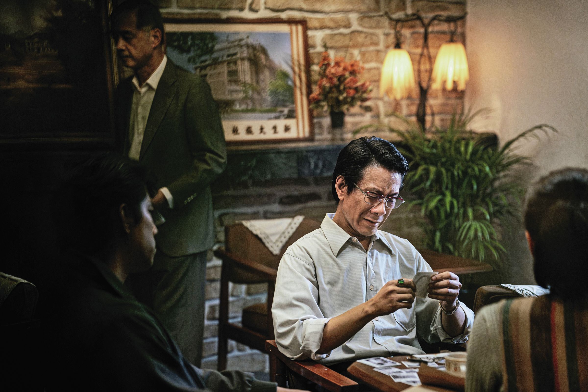 朱栢康在新作《搜查瑠公圳》飾演的角色，心理有重重轉折。（伯樂影業提供）