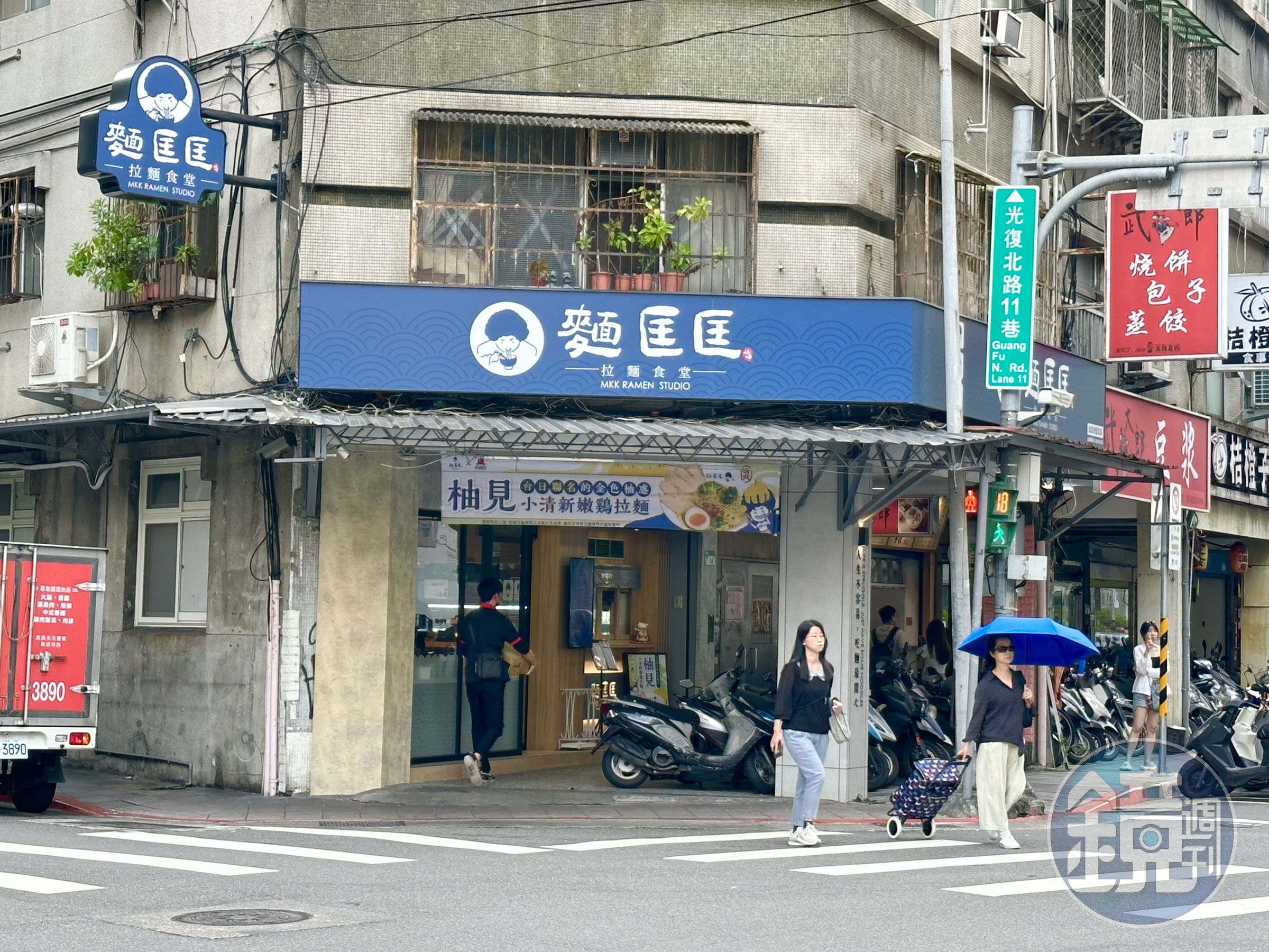 台灣平價拉麵品牌「麵匡匡」,在兩年內迅速展店超過100家門市。