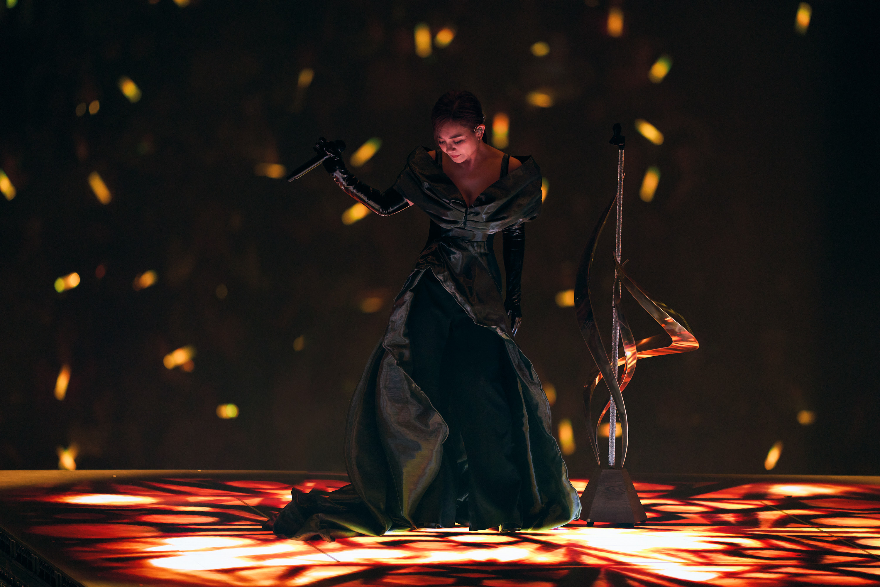 梁靜茹巡迴演唱會「當我們討論愛情」於上海開唱。（超級圓頂提供）