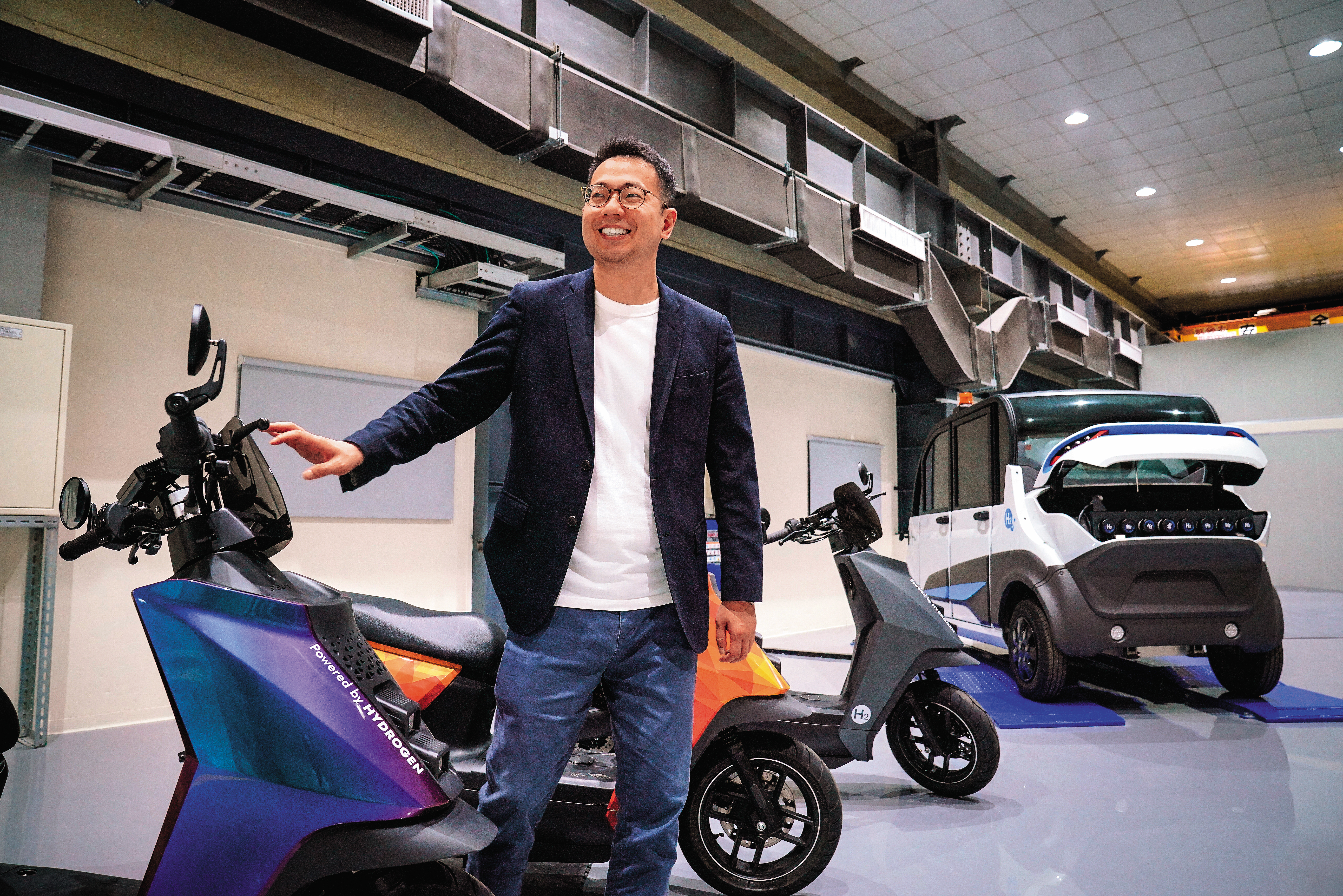 中興電工投資氫能已十多年，為避開與大廠激烈的競爭，鎖定輕型氫能載具積極佈局。