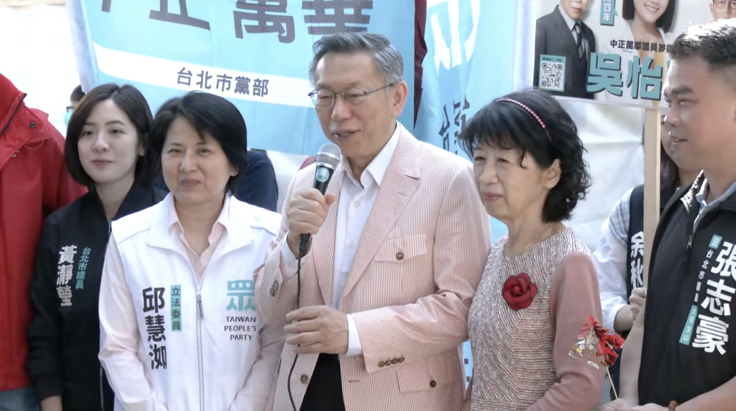 民眾黨前黨主席柯文哲。（鏡新聞提供）