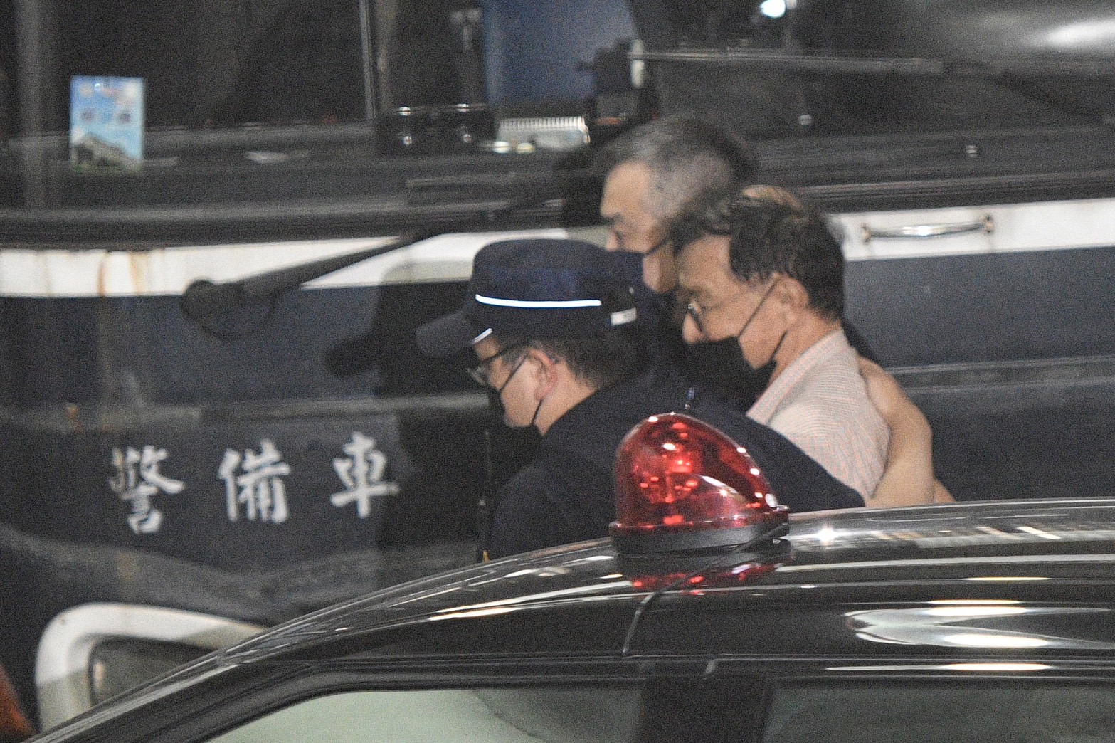 彭振聲在閱卷期間身體不適，被緊急送醫院治療，稍早已返回北院。