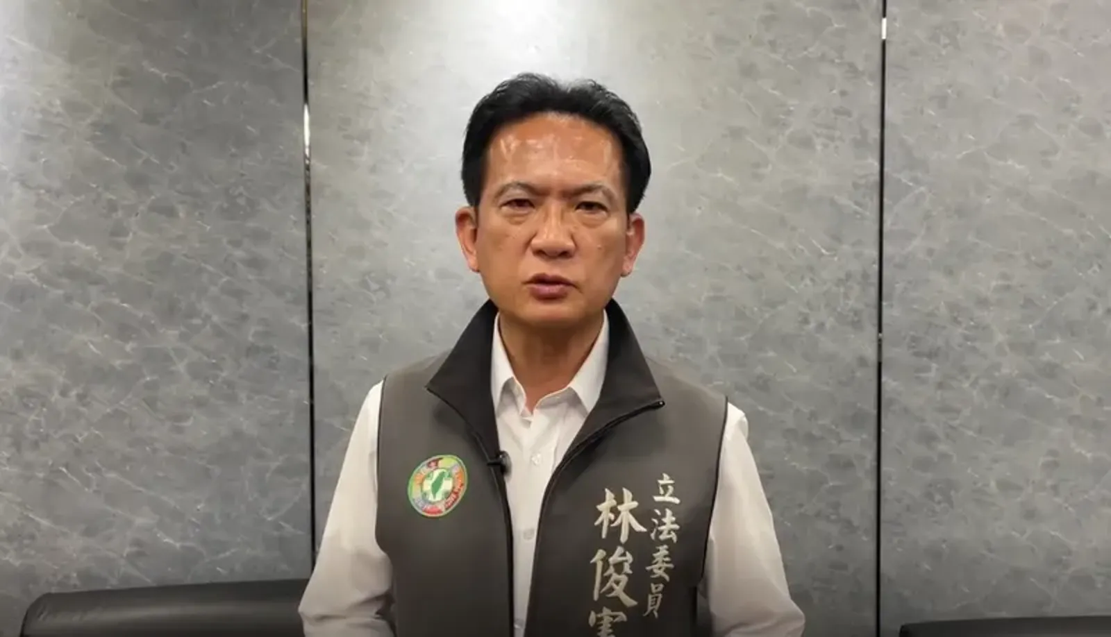 林俊憲今天分析,從藍白合成功的縣市看「竹北市長破局」。(林俊憲國會辦公室提供)